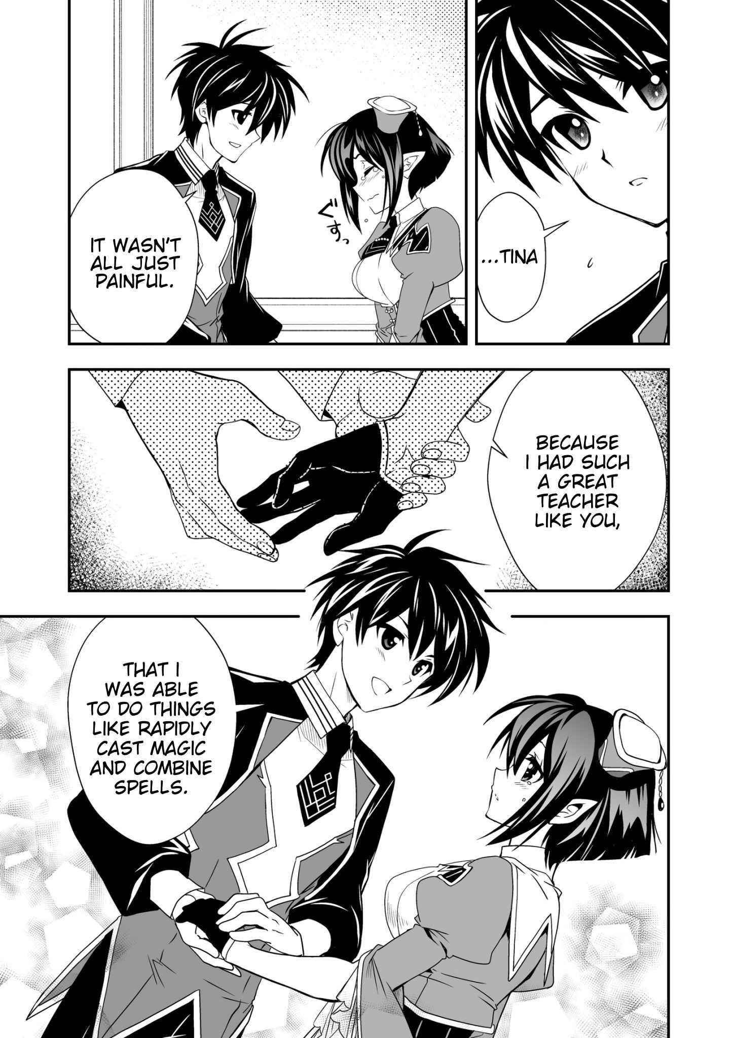 Level 1 no Saikyou kenja ~Noroi de sai kakyuu mahou shika tsukaenaikedo, kami no kanchigai de mugen no maryoku o te ni ire saikyou ni~ Chapter 24 - Page 11