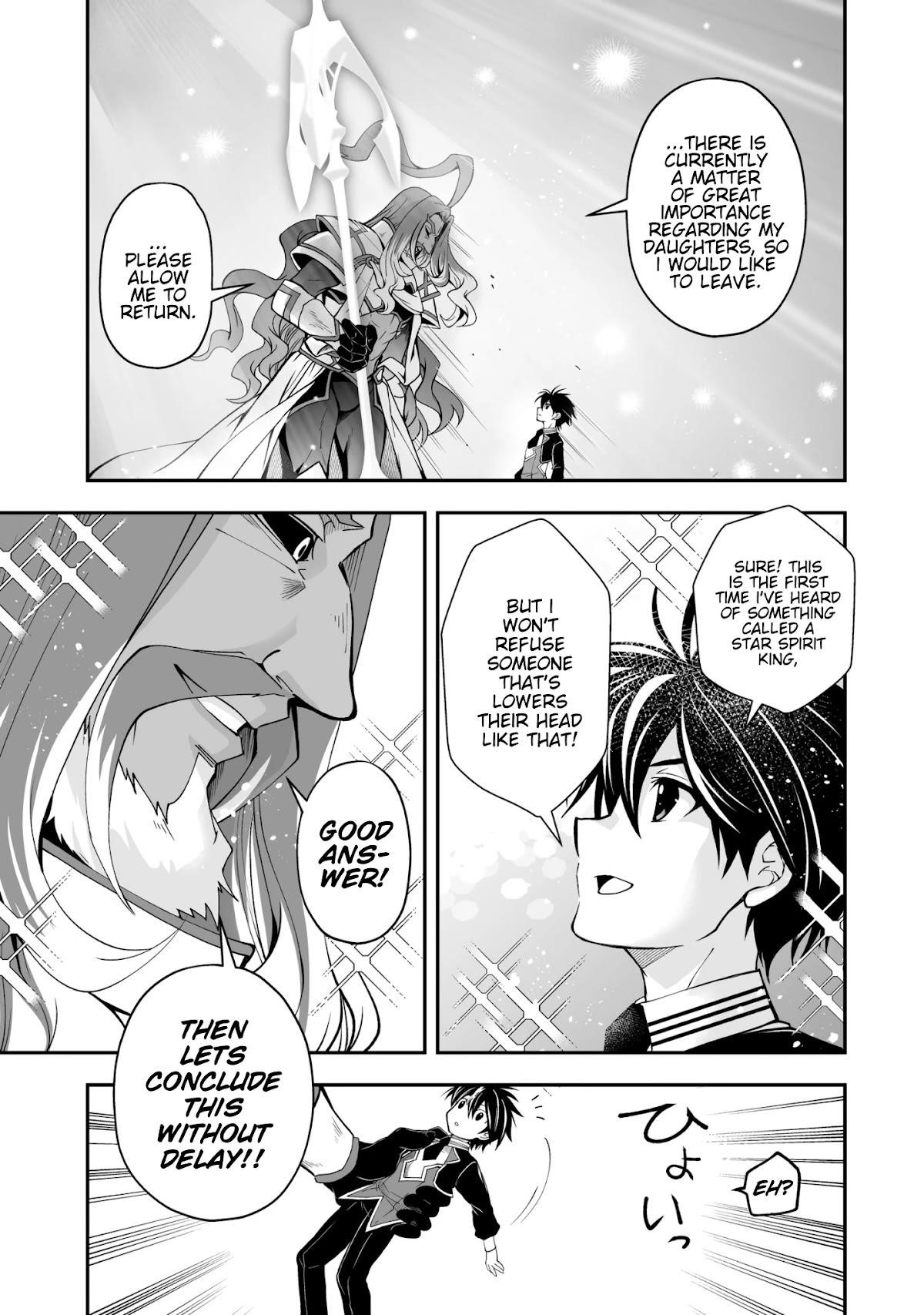 Level 1 no Saikyou kenja ~Noroi de sai kakyuu mahou shika tsukaenaikedo, kami no kanchigai de mugen no maryoku o te ni ire saikyou ni~ Chapter 25 - Page 5