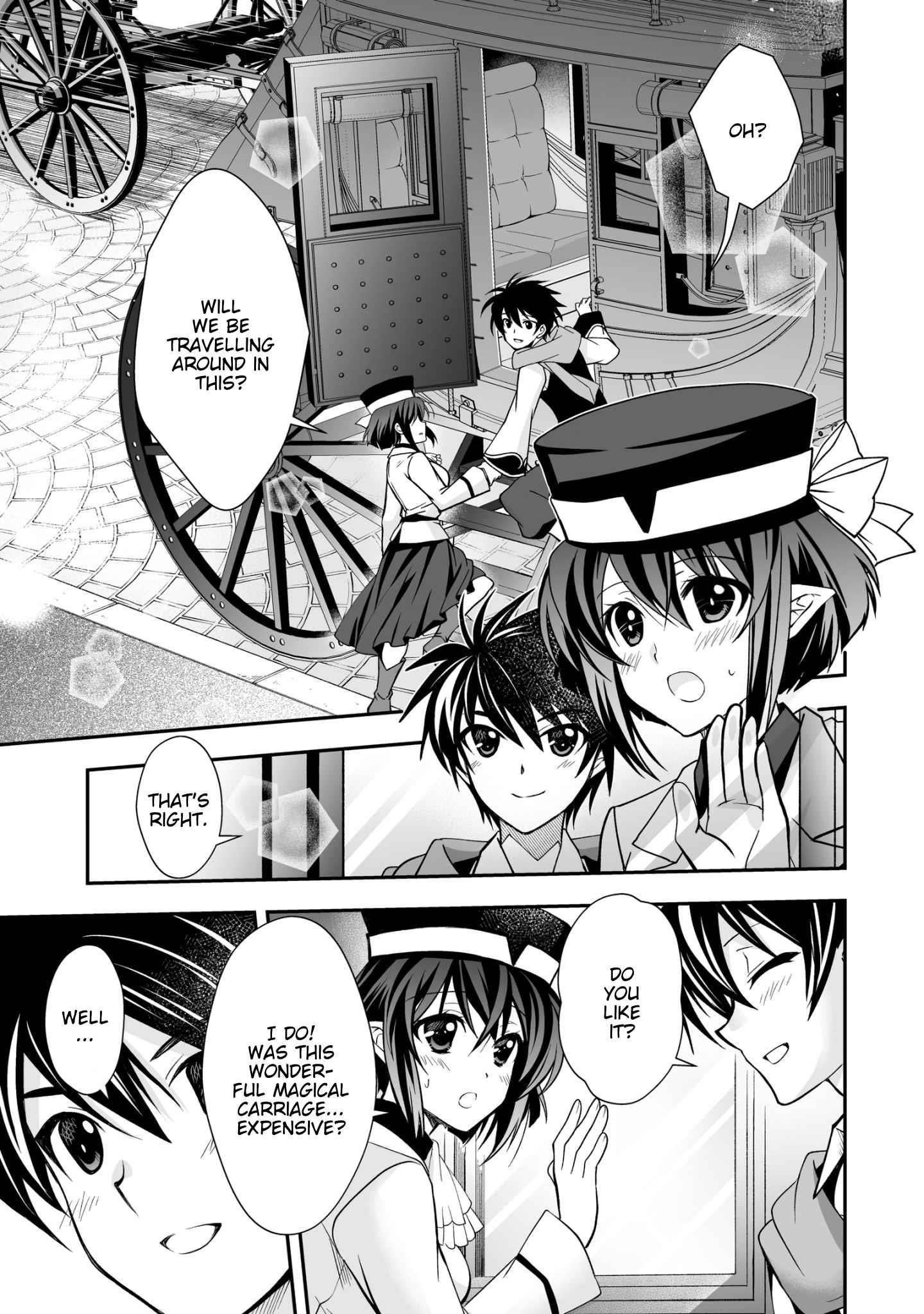 Level 1 no Saikyou kenja ~Noroi de sai kakyuu mahou shika tsukaenaikedo, kami no kanchigai de mugen no maryoku o te ni ire saikyou ni~ Chapter 27 - Page 9