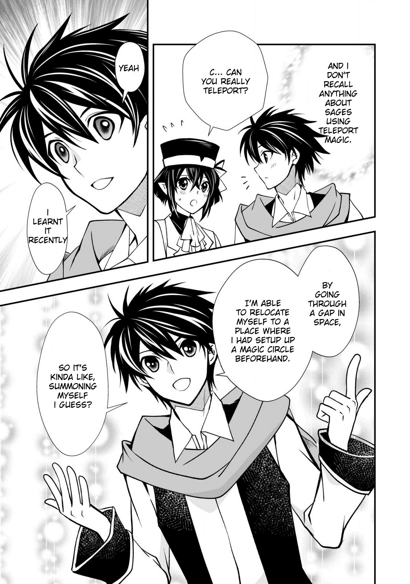 Level 1 no Saikyou kenja ~Noroi de sai kakyuu mahou shika tsukaenaikedo, kami no kanchigai de mugen no maryoku o te ni ire saikyou ni~ Chapter 28 - Page 19