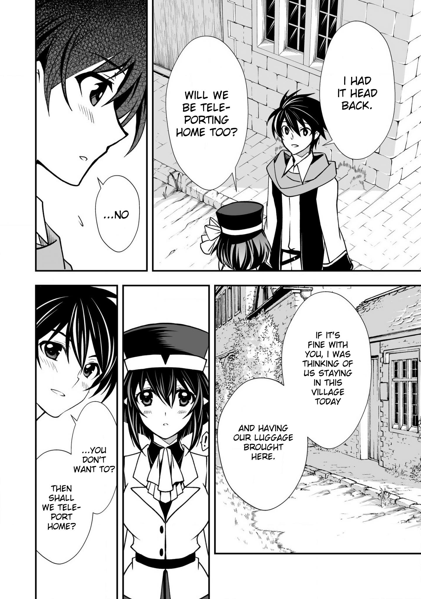 Level 1 no Saikyou kenja ~Noroi de sai kakyuu mahou shika tsukaenaikedo, kami no kanchigai de mugen no maryoku o te ni ire saikyou ni~ Chapter 28 - Page 22