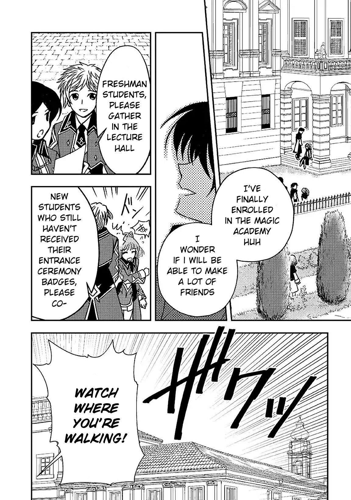 Level 1 no Saikyou kenja ~Noroi de sai kakyuu mahou shika tsukaenaikedo, kami no kanchigai de mugen no maryoku o te ni ire saikyou ni~ Chapter 3 - Page 12