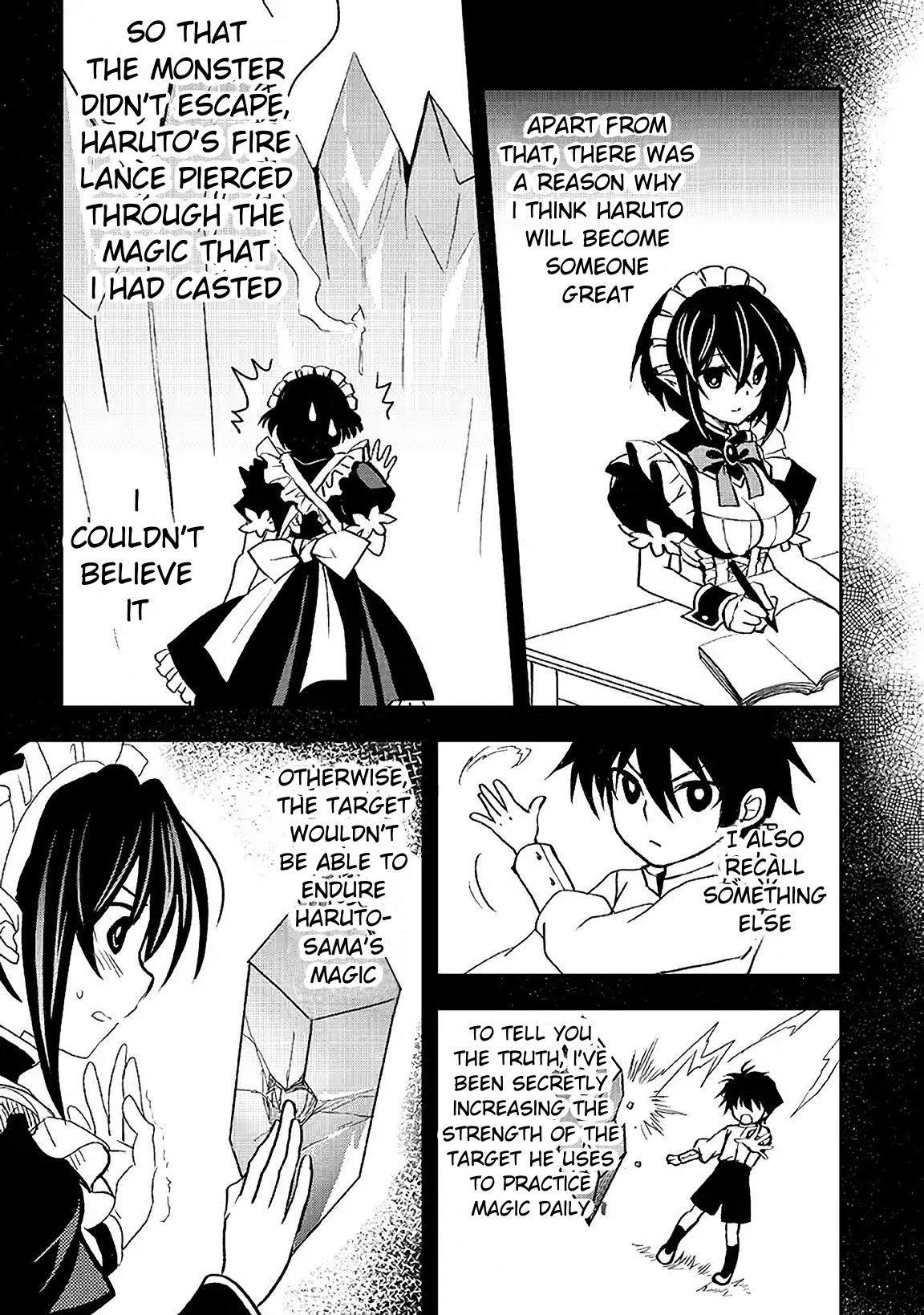 Level 1 no Saikyou kenja ~Noroi de sai kakyuu mahou shika tsukaenaikedo, kami no kanchigai de mugen no maryoku o te ni ire saikyou ni~ Chapter 3 - Page 9