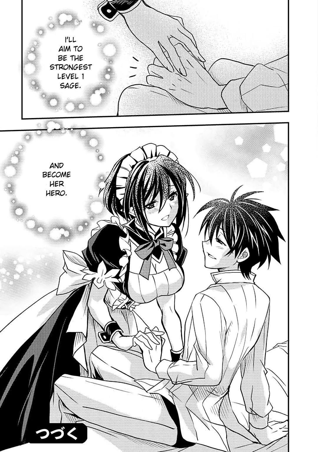 Level 1 no Saikyou kenja ~Noroi de sai kakyuu mahou shika tsukaenaikedo, kami no kanchigai de mugen no maryoku o te ni ire saikyou ni~ Chapter 8 - Page 17