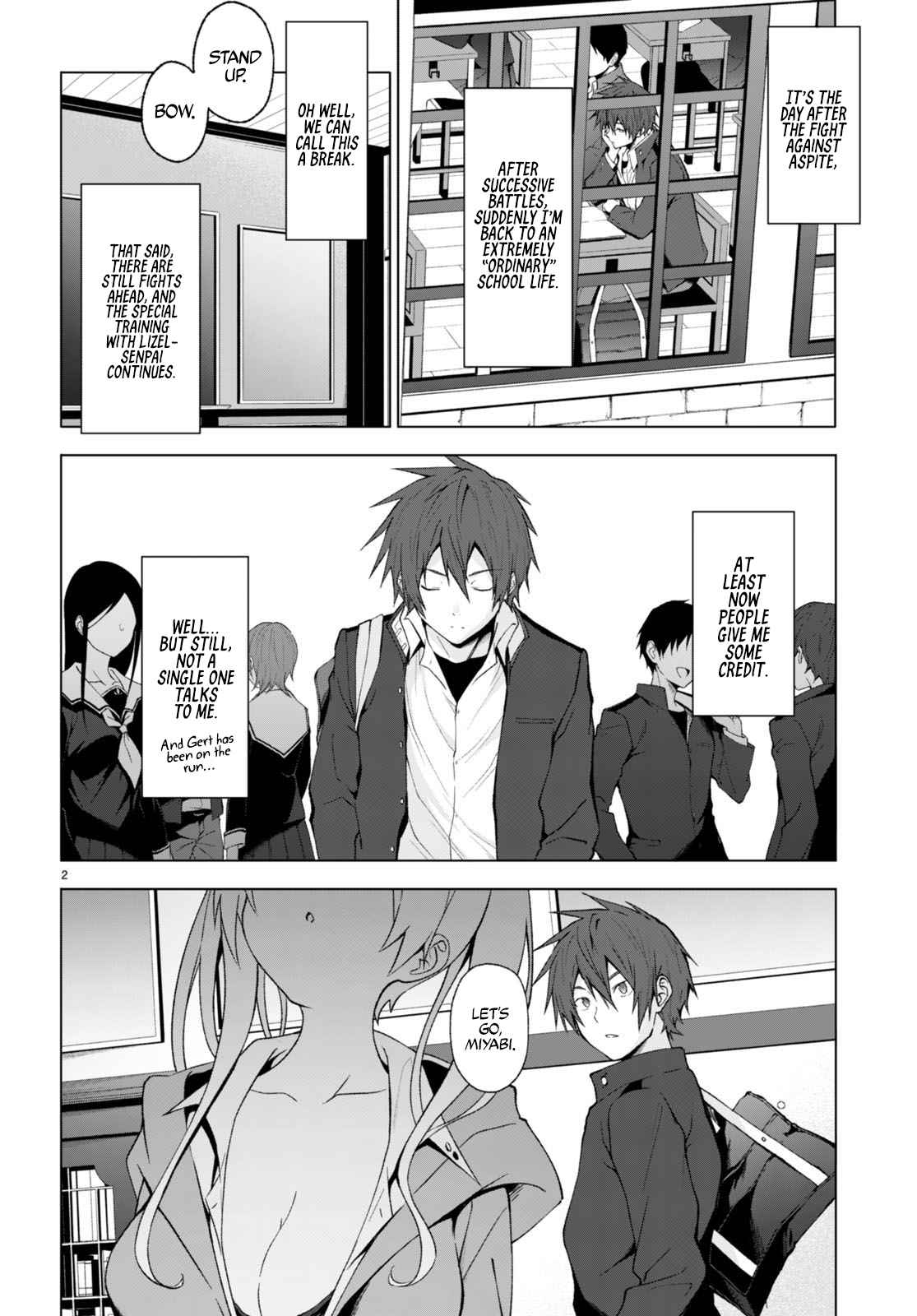 Maou Gakuen no Hangyakusha Chapter 26 - Page 2