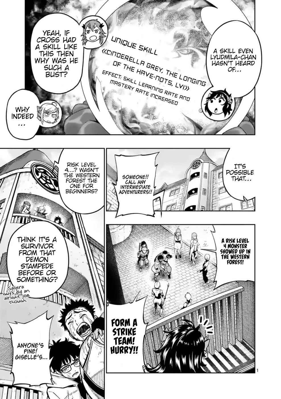 The Strongest Female Masters, Who Are Trying to Raise Me Up, Are in Shambles Over Their Training Policy Chapter 12 - Page 1