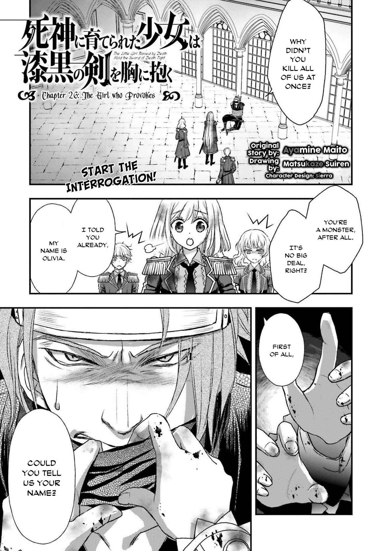The Little Girl Raised By Death Hold The Sword Of Death Tight Chapter 26 - Page 1