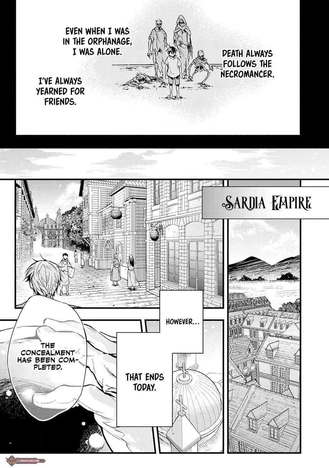 The Solo Necromancer Leading an Immortal Army Transfers to become an SSS-Rank Adventurer Chapter 2 - Page 1