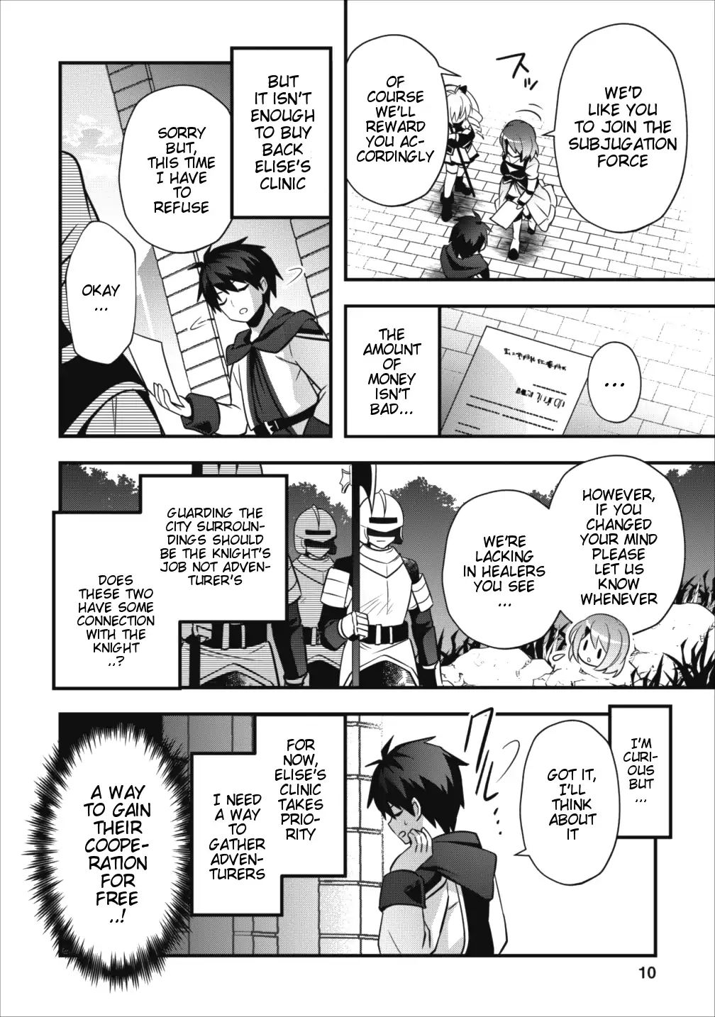 I Work As A Healer In Another World’s Labyrinth City Chapter 6.1 - Page 10