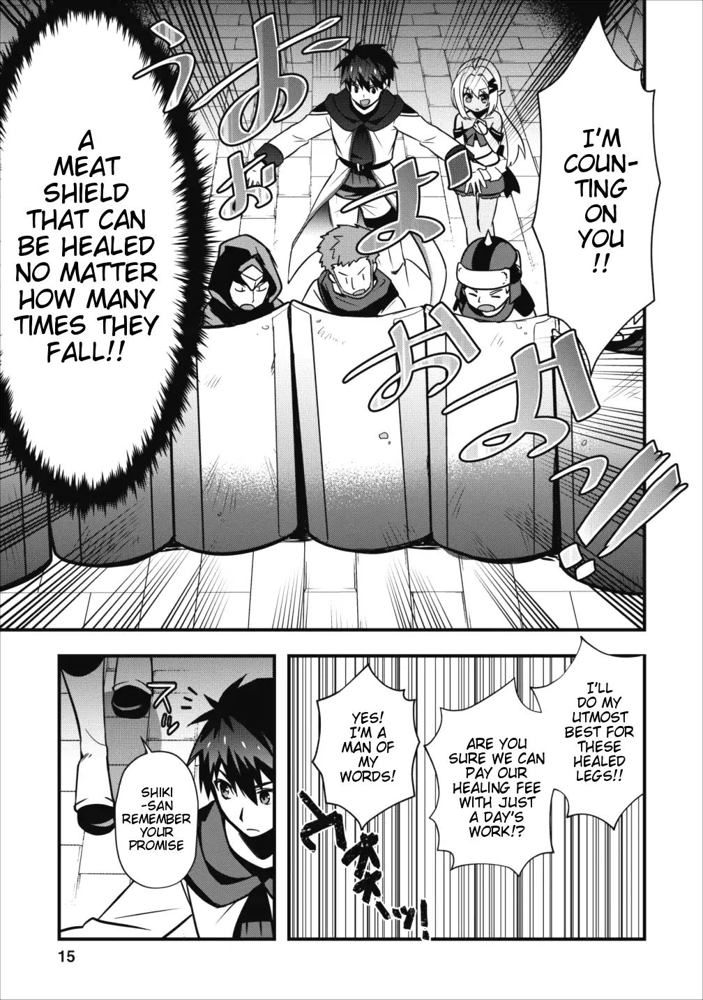 I Work As A Healer In Another World’s Labyrinth City Chapter 6.1 - Page 15