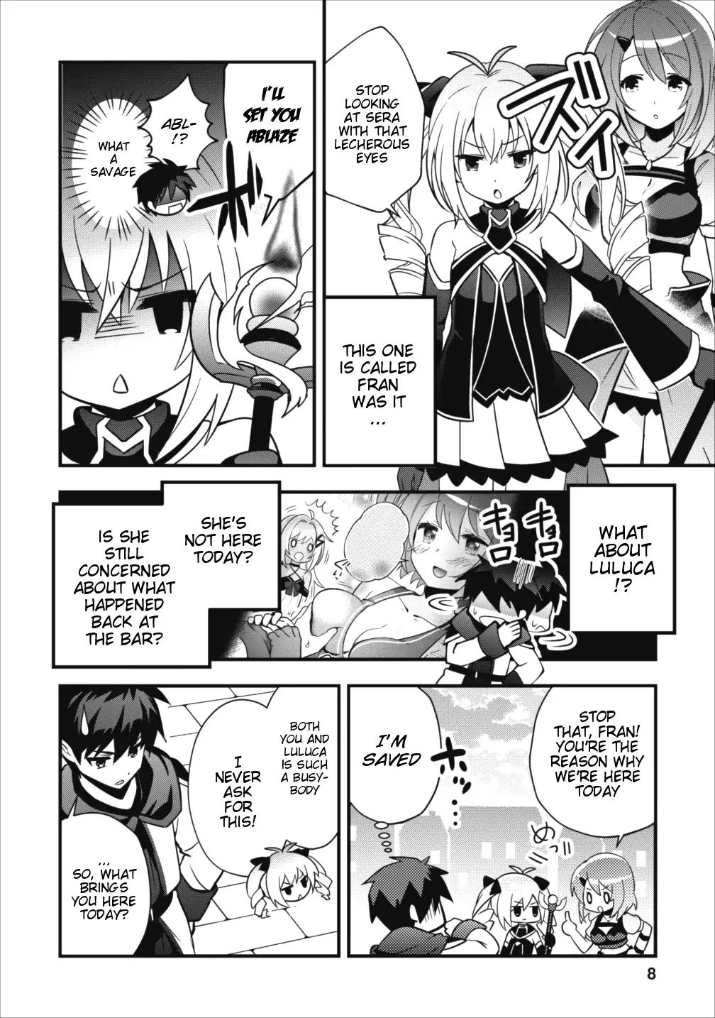 I Work As A Healer In Another World’s Labyrinth City Chapter 6.1 - Page 8