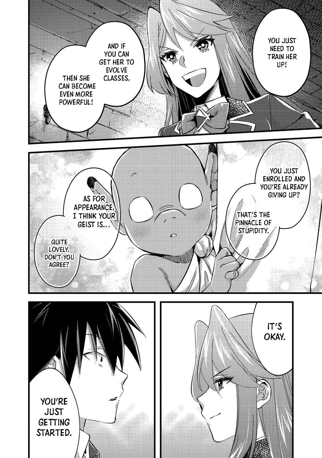 Geist X Revenant: I, a Trash Mob, Evolved My Geist Partner Into a Beautiful Girl and Made Her the Strongest! Chapter 3 - Page 22