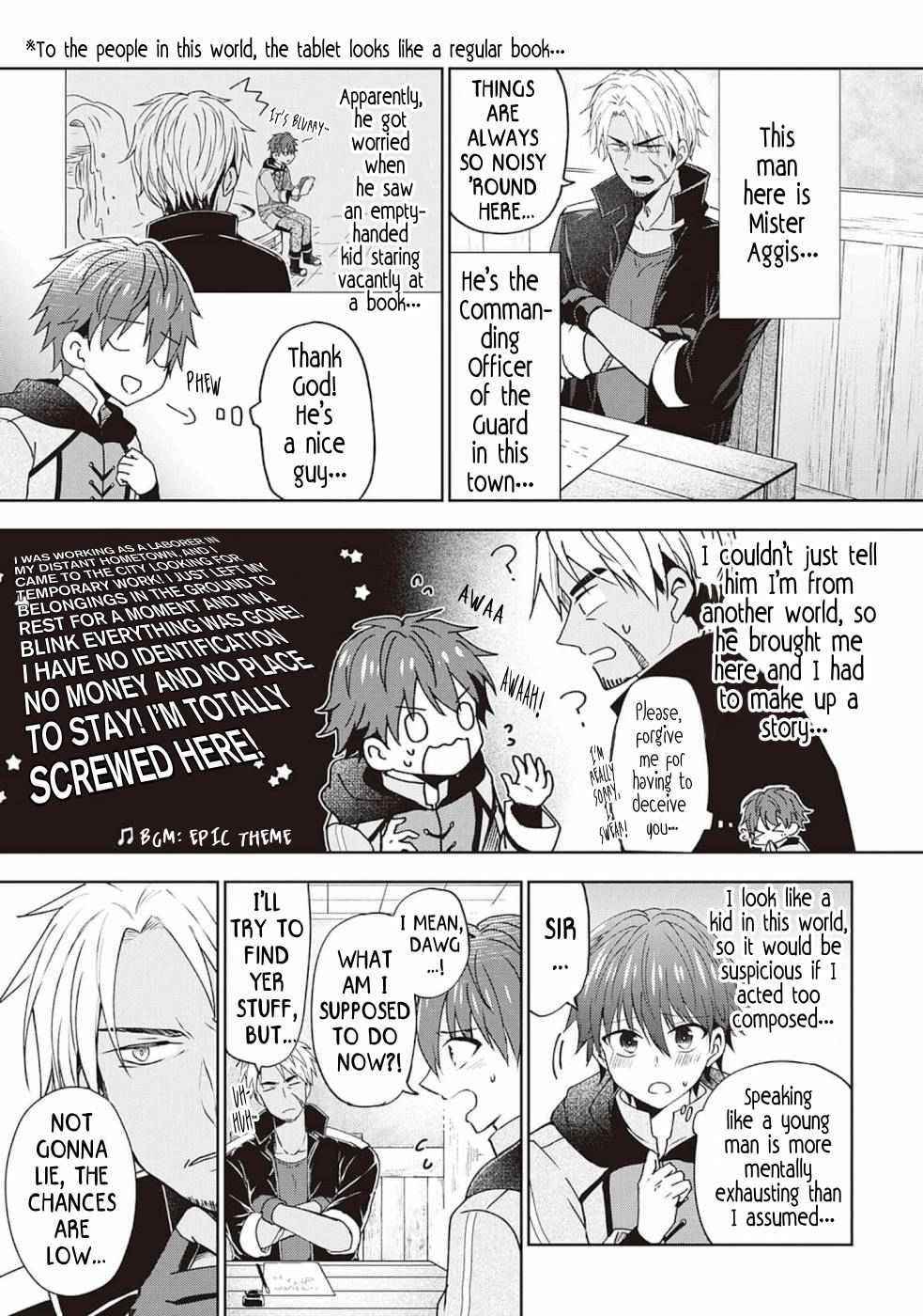 Living Comfortably In A Different World With A Cheat Tablet Chapter 1 - Page 14