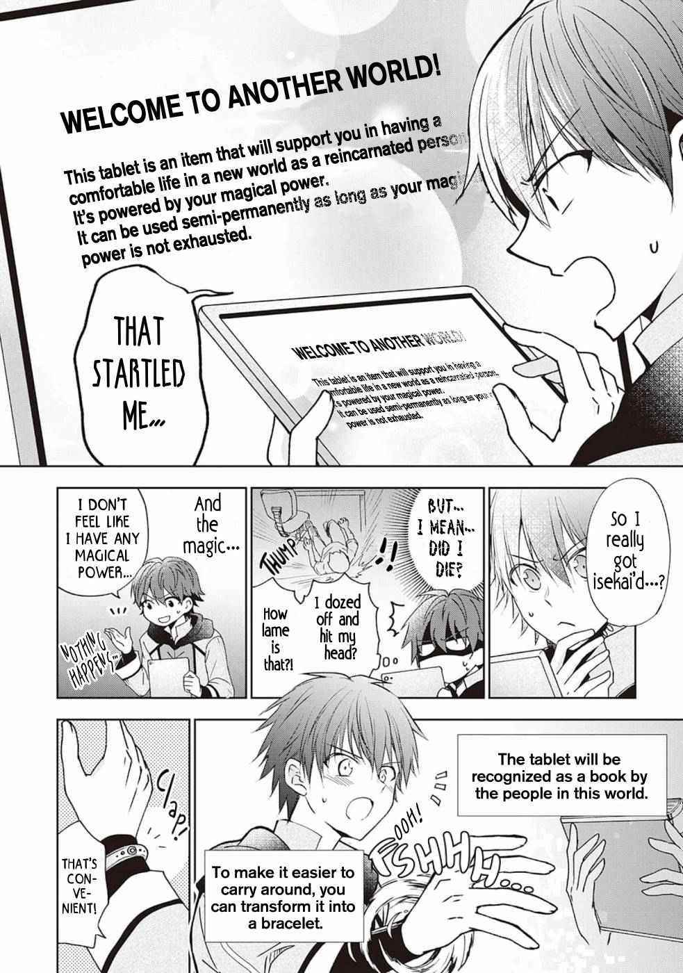 Living Comfortably In A Different World With A Cheat Tablet Chapter 1 - Page 9