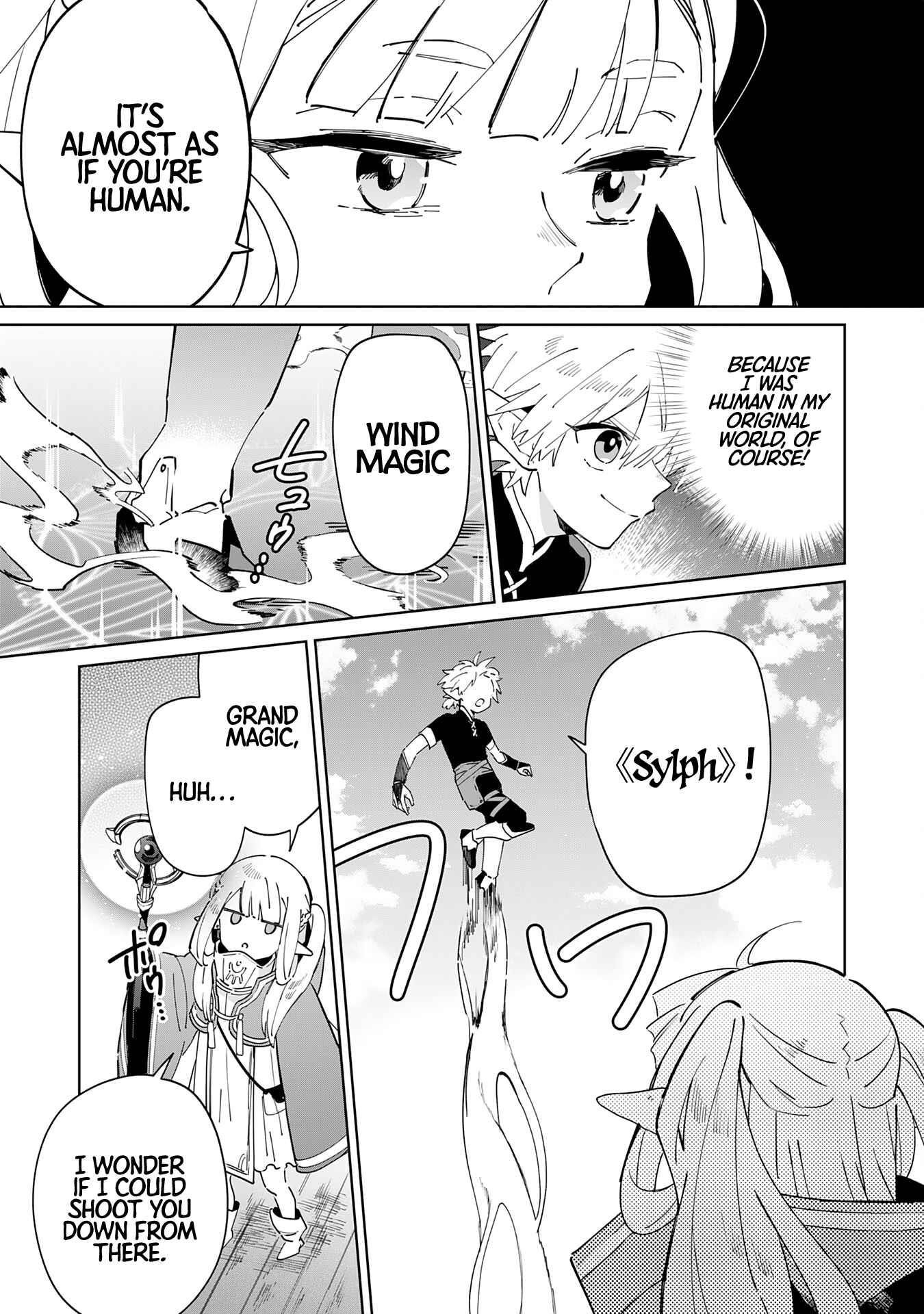 The Reincarnated Elf Left on a Journey to Master His Magic and With His Extra Lifespan Became a Living Legend Chapter 3 - Page 12