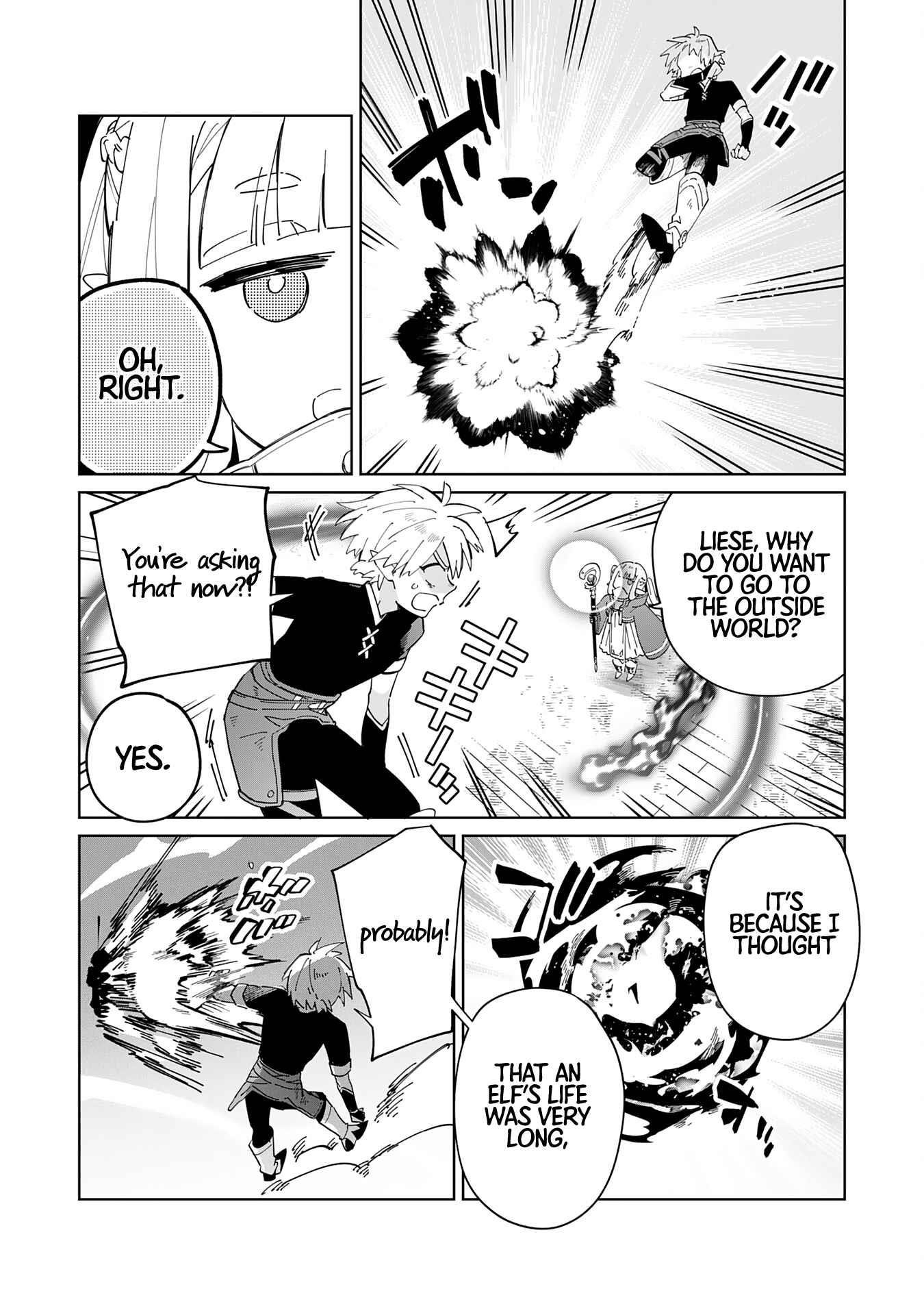 The Reincarnated Elf Left on a Journey to Master His Magic and With His Extra Lifespan Became a Living Legend Chapter 3 - Page 14