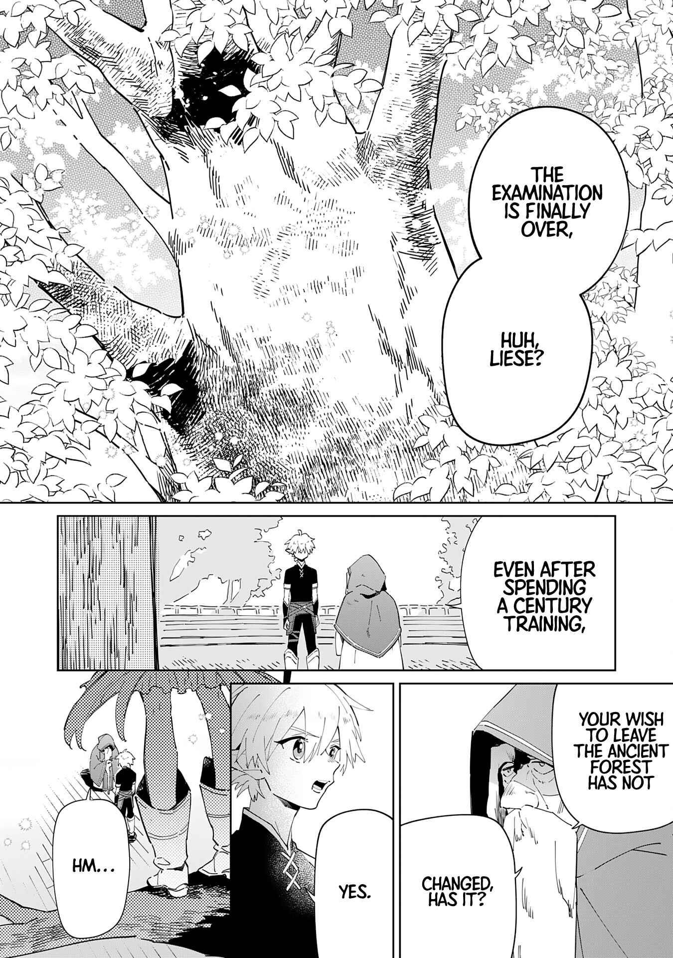 The Reincarnated Elf Left on a Journey to Master His Magic and With His Extra Lifespan Became a Living Legend Chapter 3 - Page 2