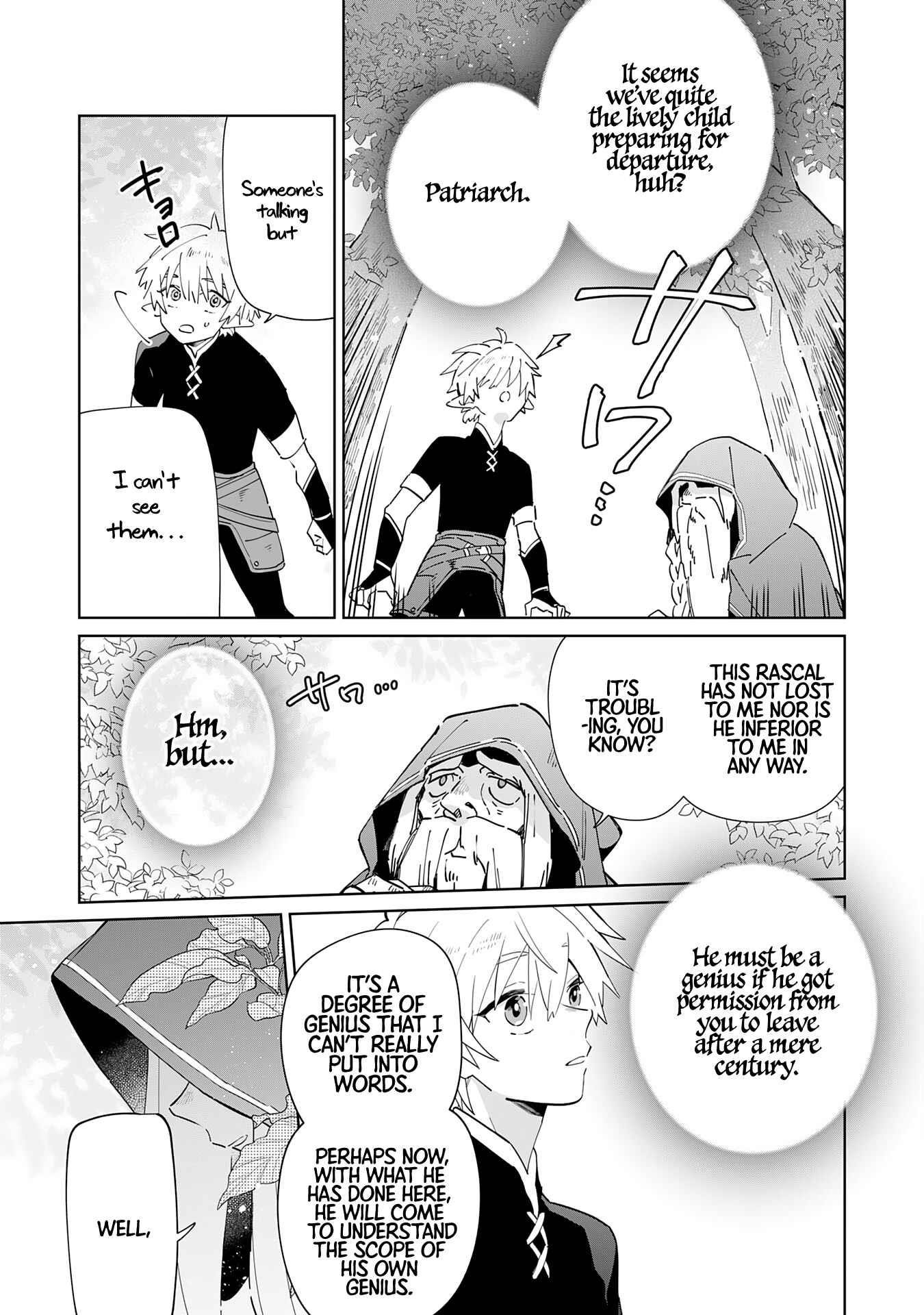 The Reincarnated Elf Left on a Journey to Master His Magic and With His Extra Lifespan Became a Living Legend Chapter 3 - Page 3