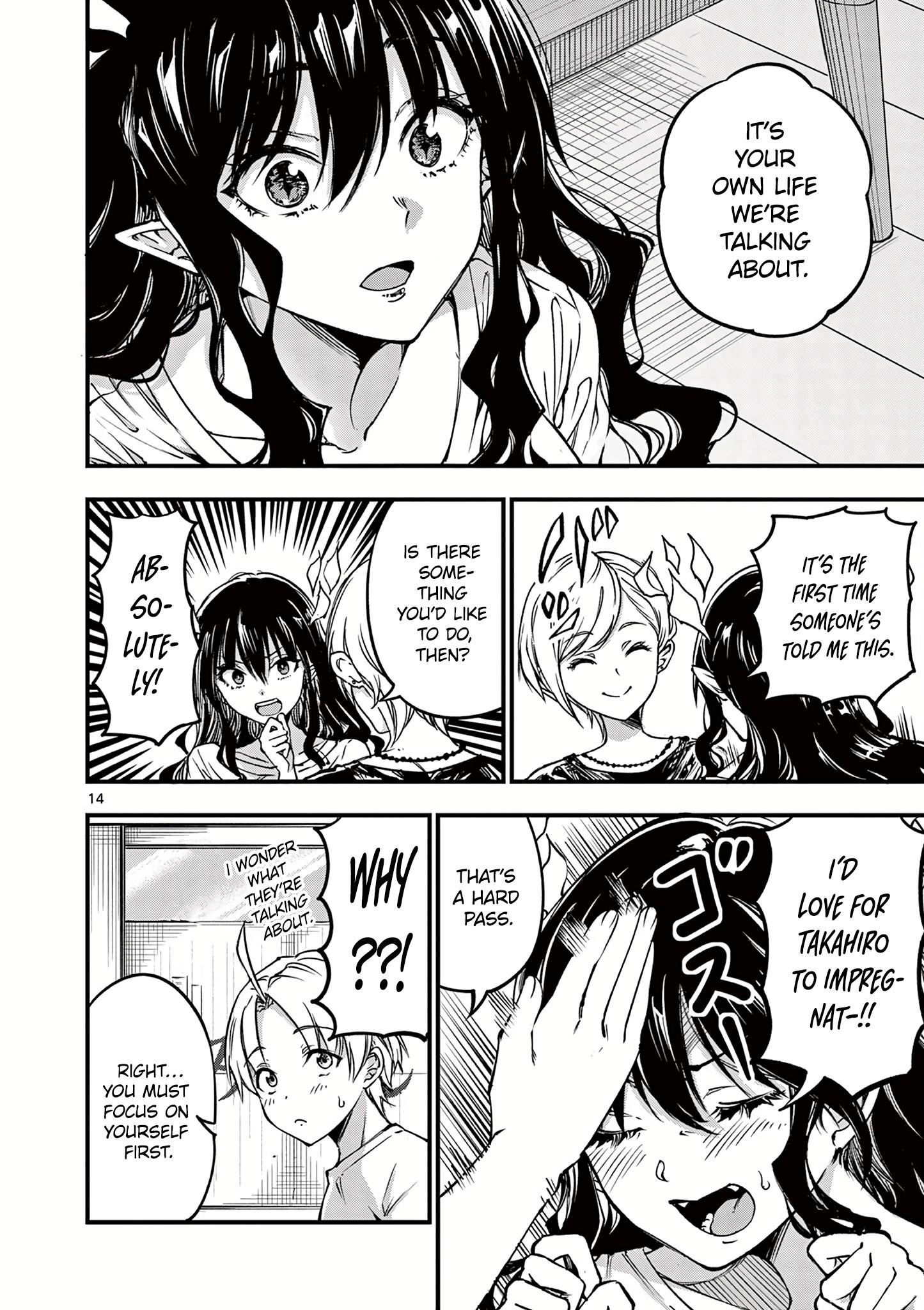 Lilia Pregnant The World End Chapter 9 - Page 14