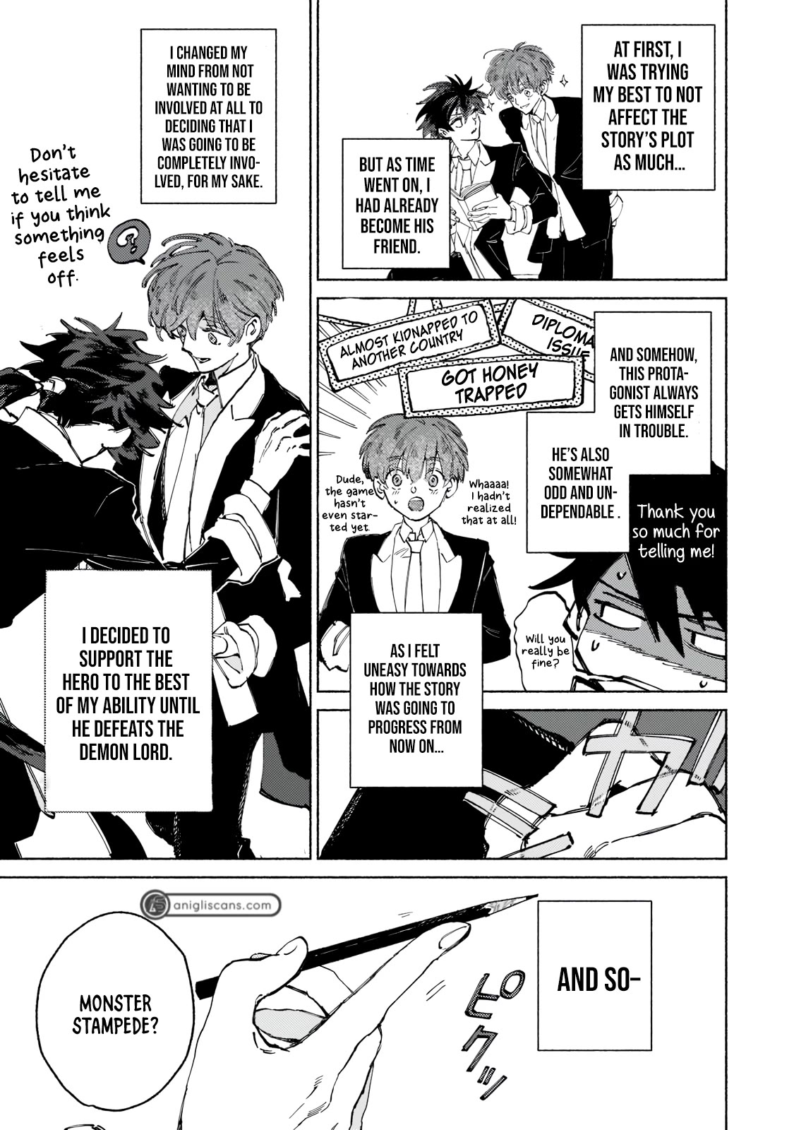 Behind the battle of The Hero and The Demon King Chapter 2 - Page 3