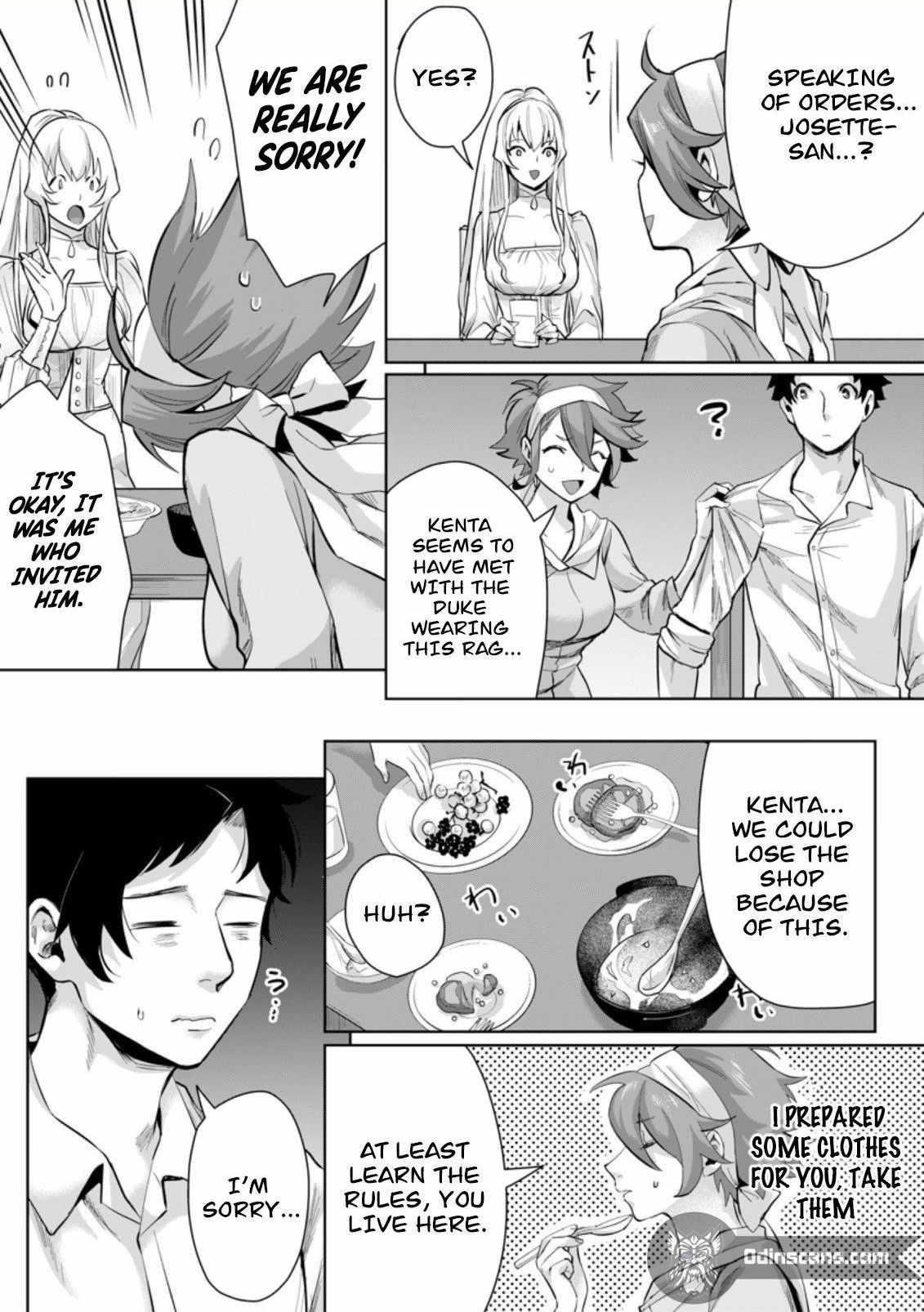 It Seems that I Was Reincarnated Into the World of a School Otome Game, but I Was a Background Male Student With Cheats Chapter 10.2 - Page 9