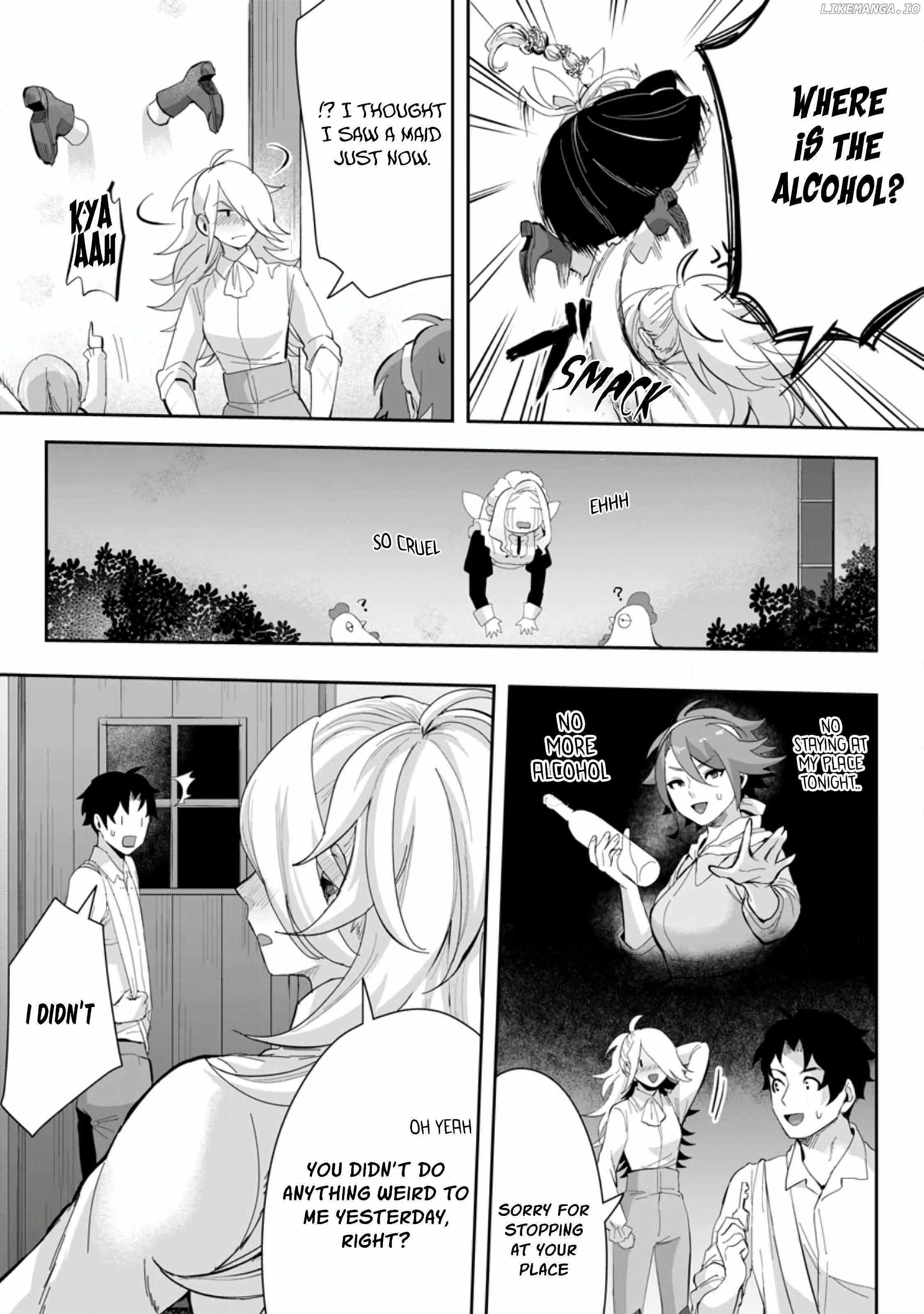 It Seems that I Was Reincarnated Into the World of a School Otome Game, but I Was a Background Male Student With Cheats Chapter 15.1 - Page 5