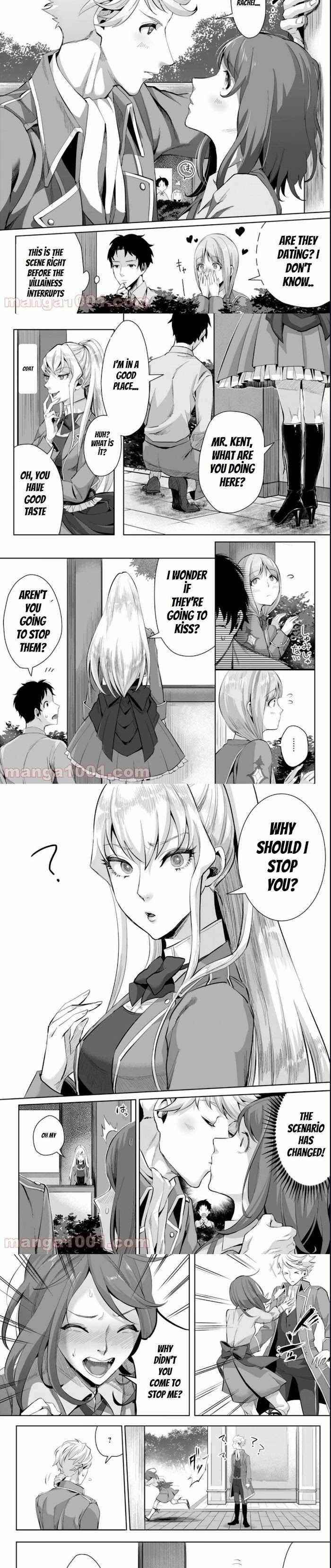 It Seems that I Was Reincarnated Into the World of a School Otome Game, but I Was a Background Male Student With Cheats Chapter 3.3 - Page 2