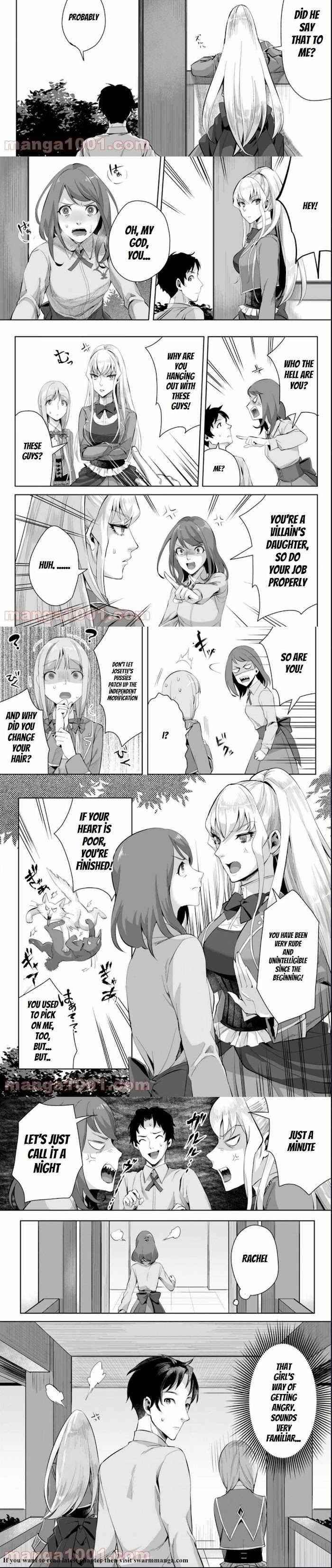 It Seems that I Was Reincarnated Into the World of a School Otome Game, but I Was a Background Male Student With Cheats Chapter 3.3 - Page 3