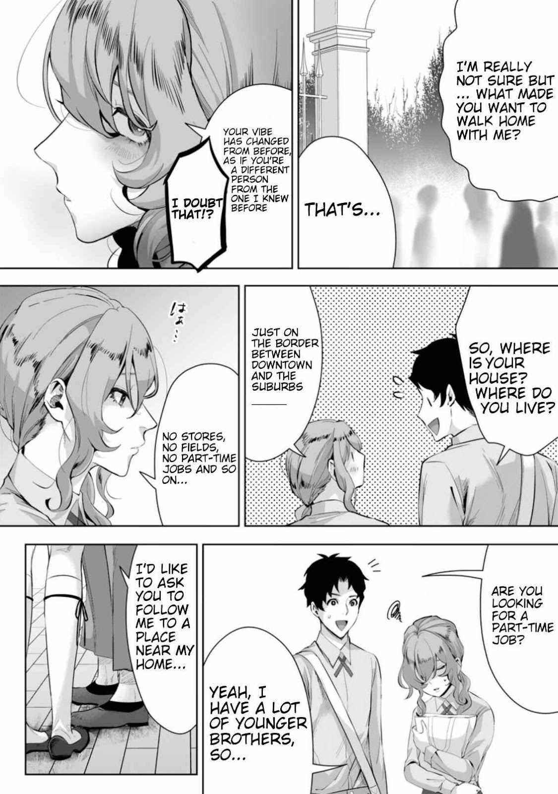 It Seems that I Was Reincarnated Into the World of a School Otome Game, but I Was a Background Male Student With Cheats Chapter 4.1 - Page 4