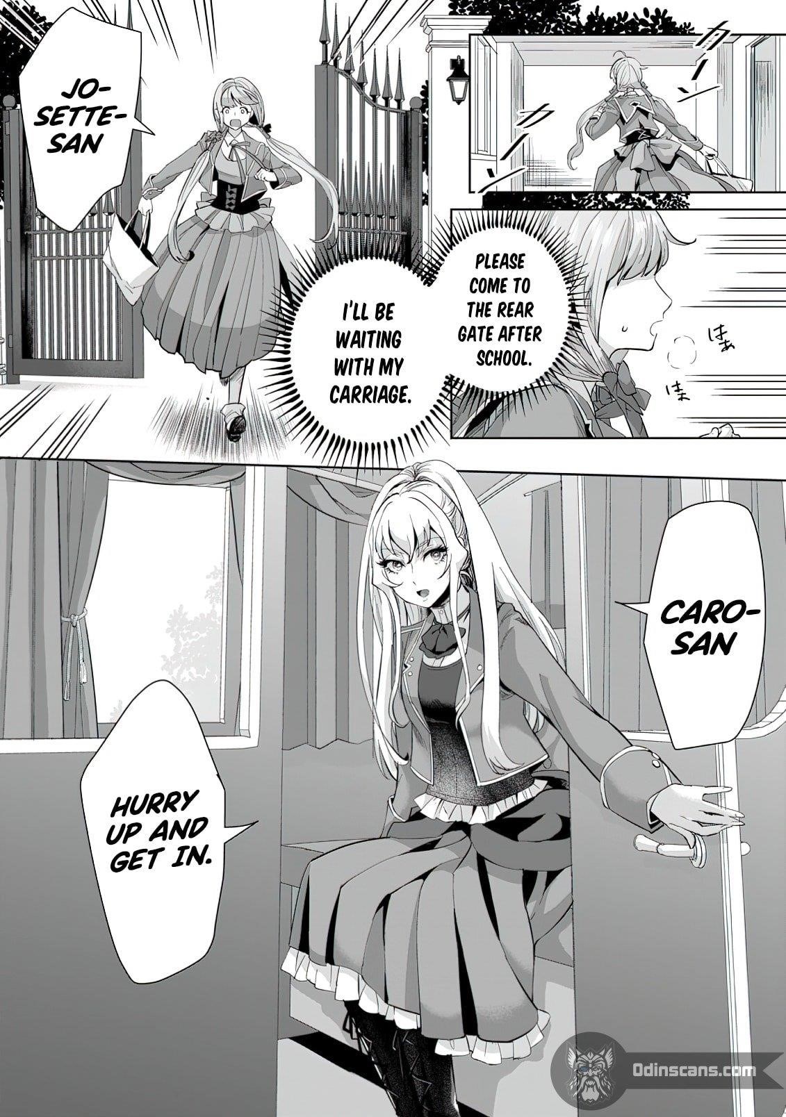 It Seems that I Was Reincarnated Into the World of a School Otome Game, but I Was a Background Male Student With Cheats Chapter 9.1 - Page 1