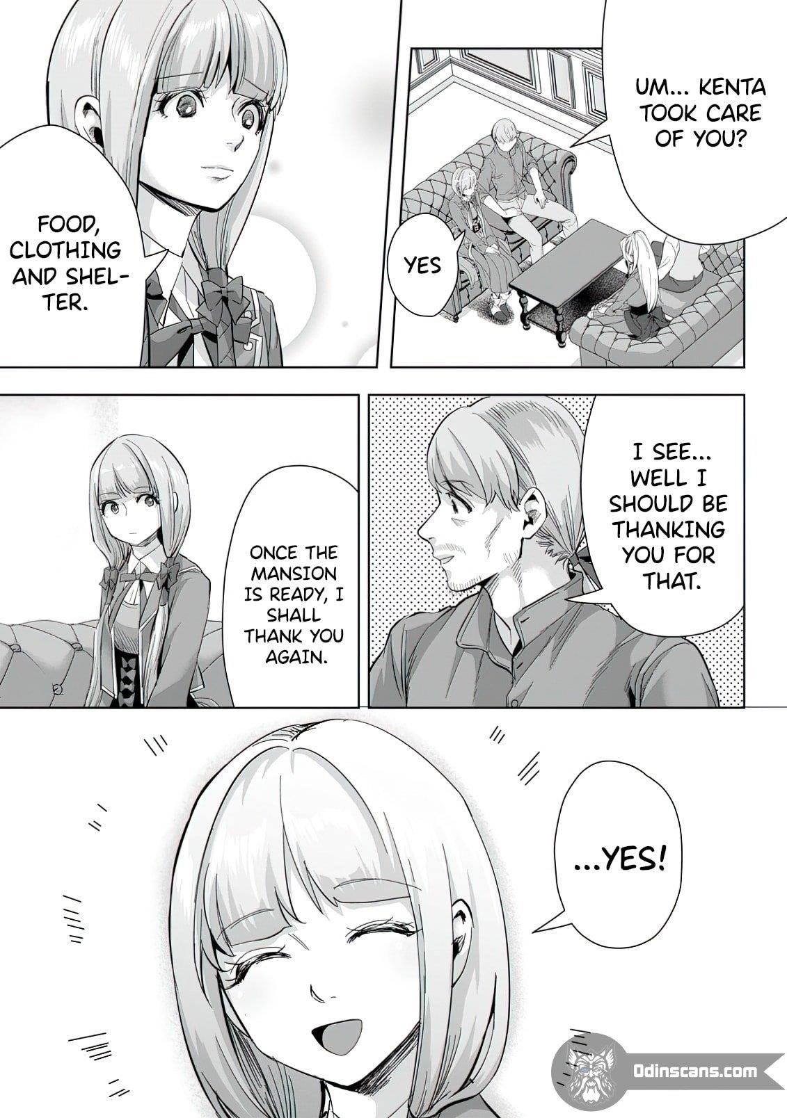 It Seems that I Was Reincarnated Into the World of a School Otome Game, but I Was a Background Male Student With Cheats Chapter 9.1 - Page 9