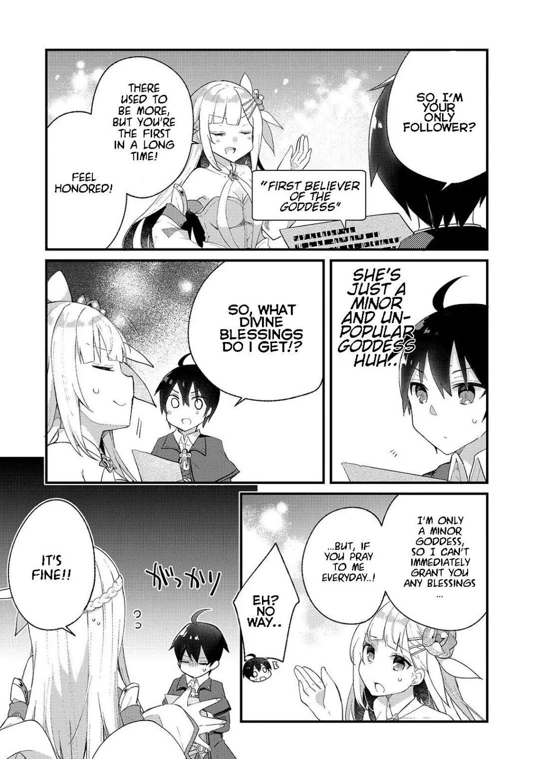 Clearing an Isekai with the Zero-Believers Goddess Chapter 2 - Page 17