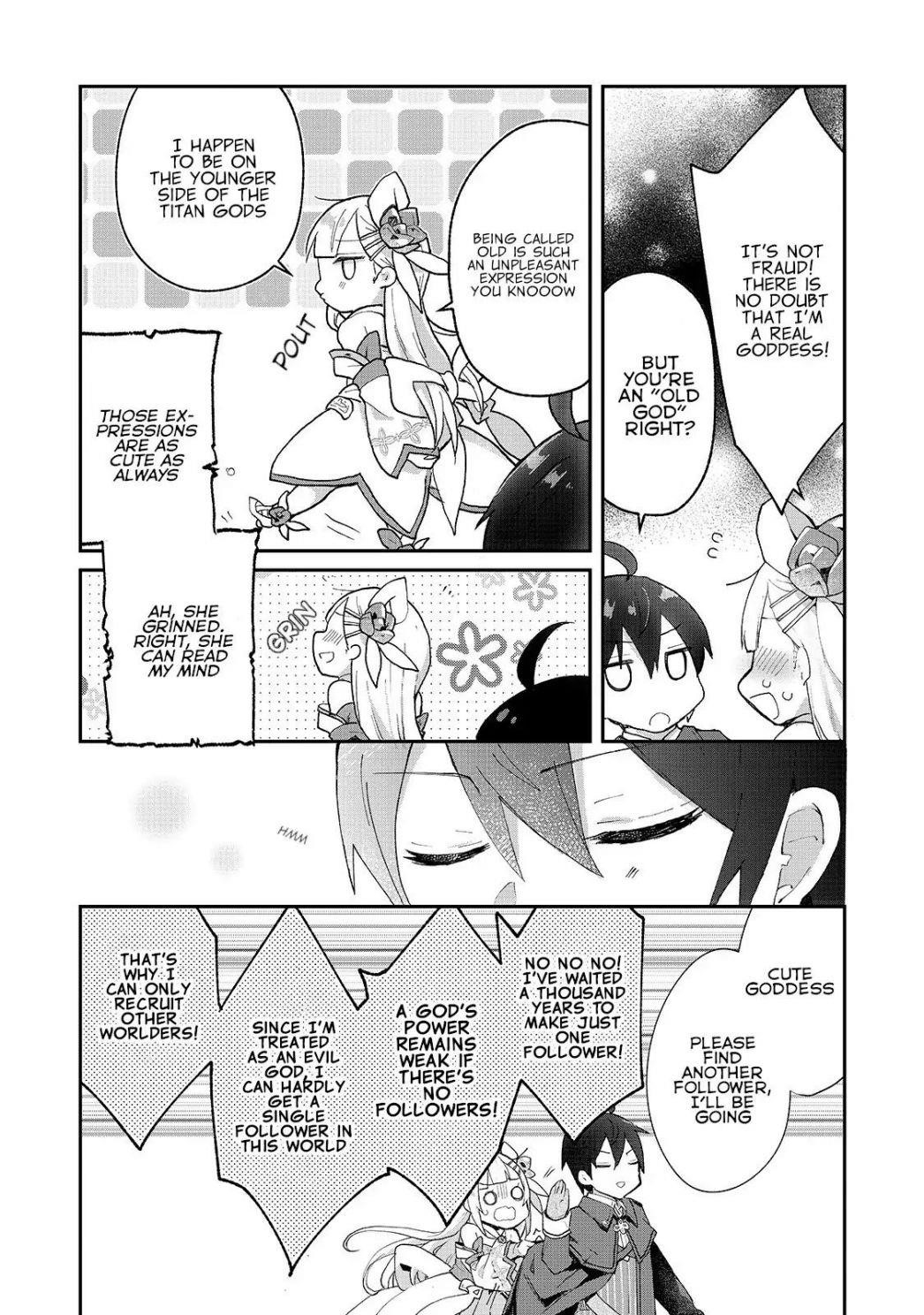 Clearing an Isekai with the Zero-Believers Goddess Chapter 4 - Page 4