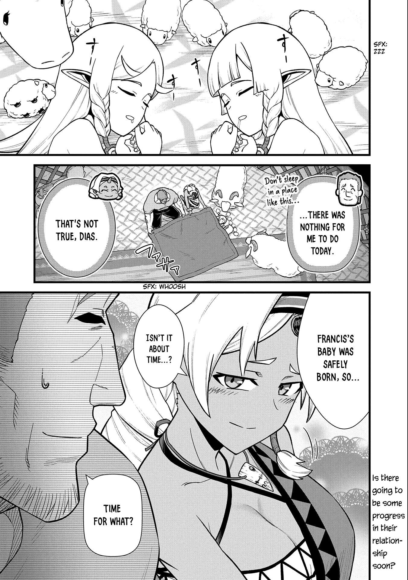 The Population of the Frontier Owner Starts With 0. “Dias the Blue” and a Blue-Horned Girl Chapter 39 - Page 32