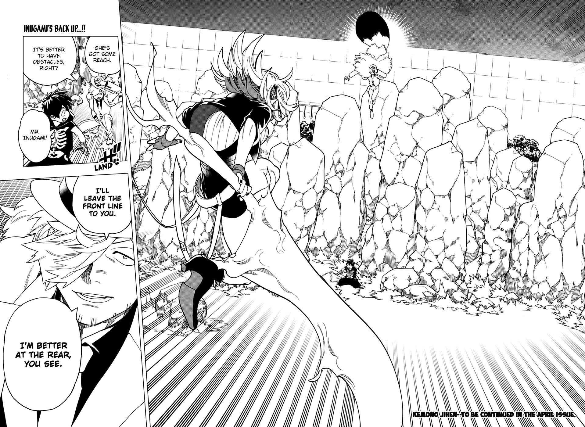 Kemono Jihen Chapter 39 - Page 44