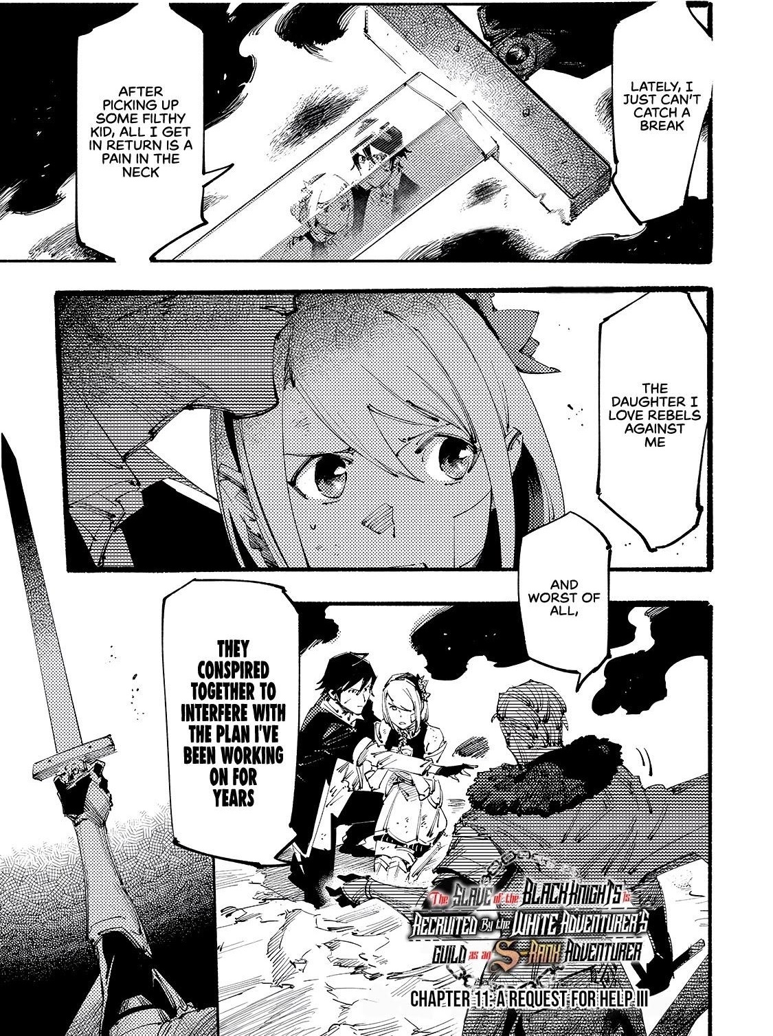 The Slave of the “Black Knights” is Recruited by the “White Adventurer’s Guild” as a S Rank Adventurer Chapter 11 - Page 1