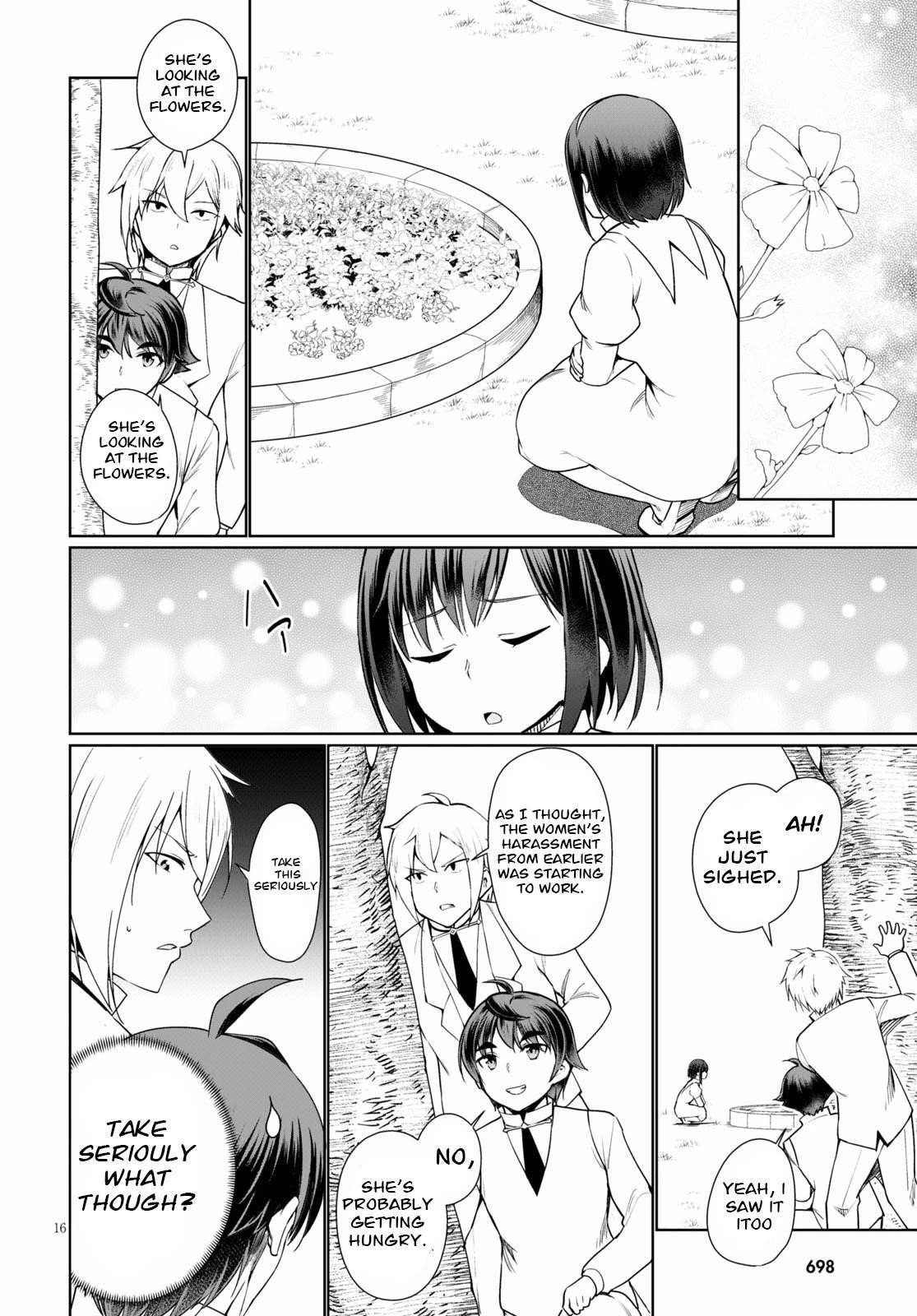 Botsuraku Youtei Nanode, Kajishokunin Wo Mezasu Chapter 38 - Page 16