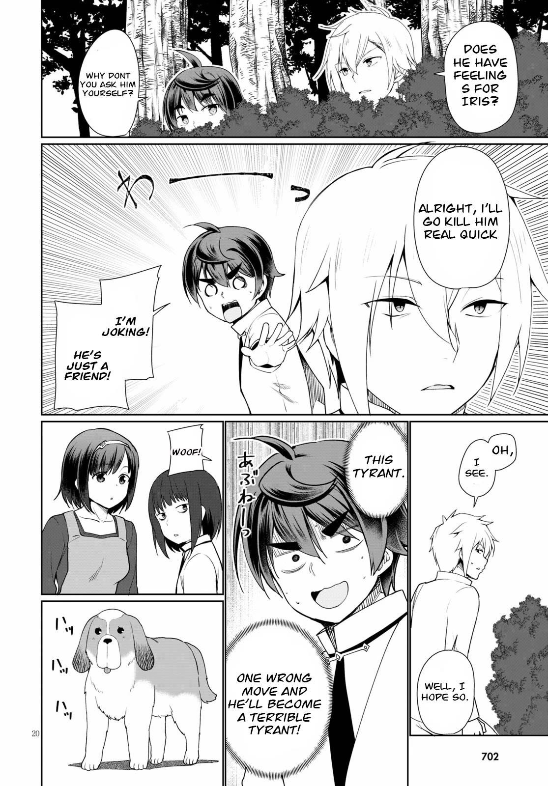 Botsuraku Youtei Nanode, Kajishokunin Wo Mezasu Chapter 38 - Page 20