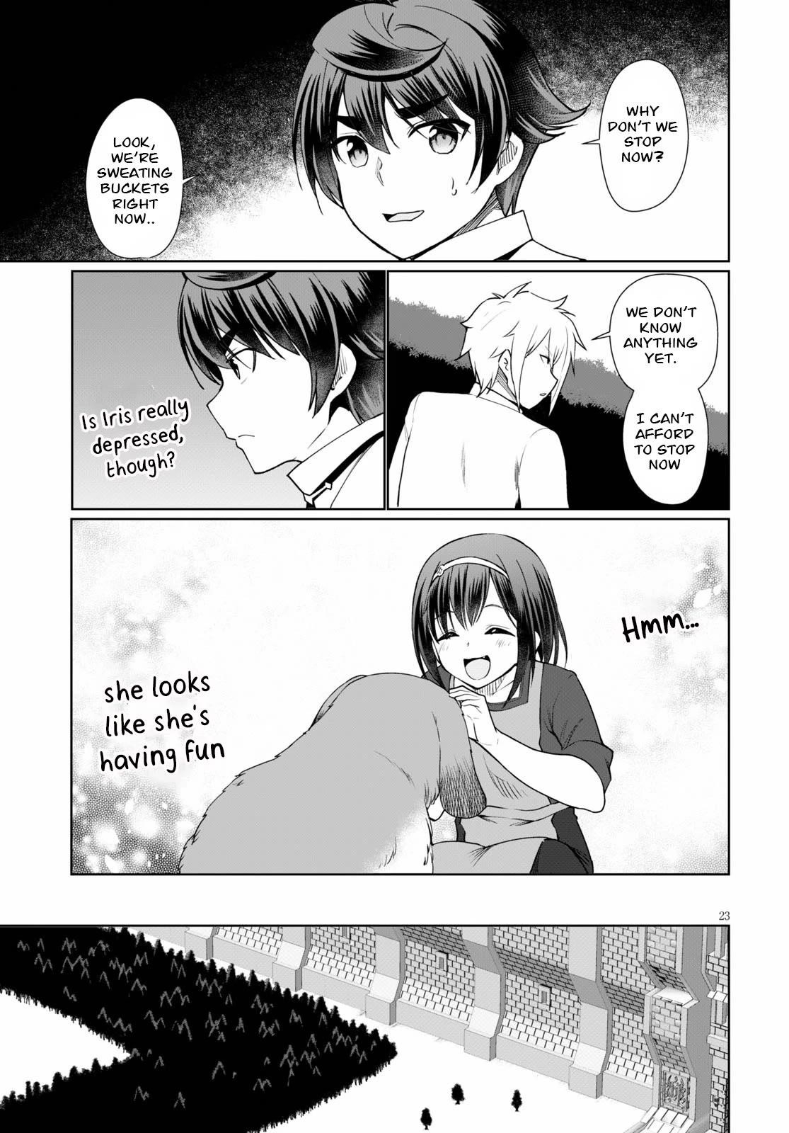 Botsuraku Youtei Nanode, Kajishokunin Wo Mezasu Chapter 38 - Page 23