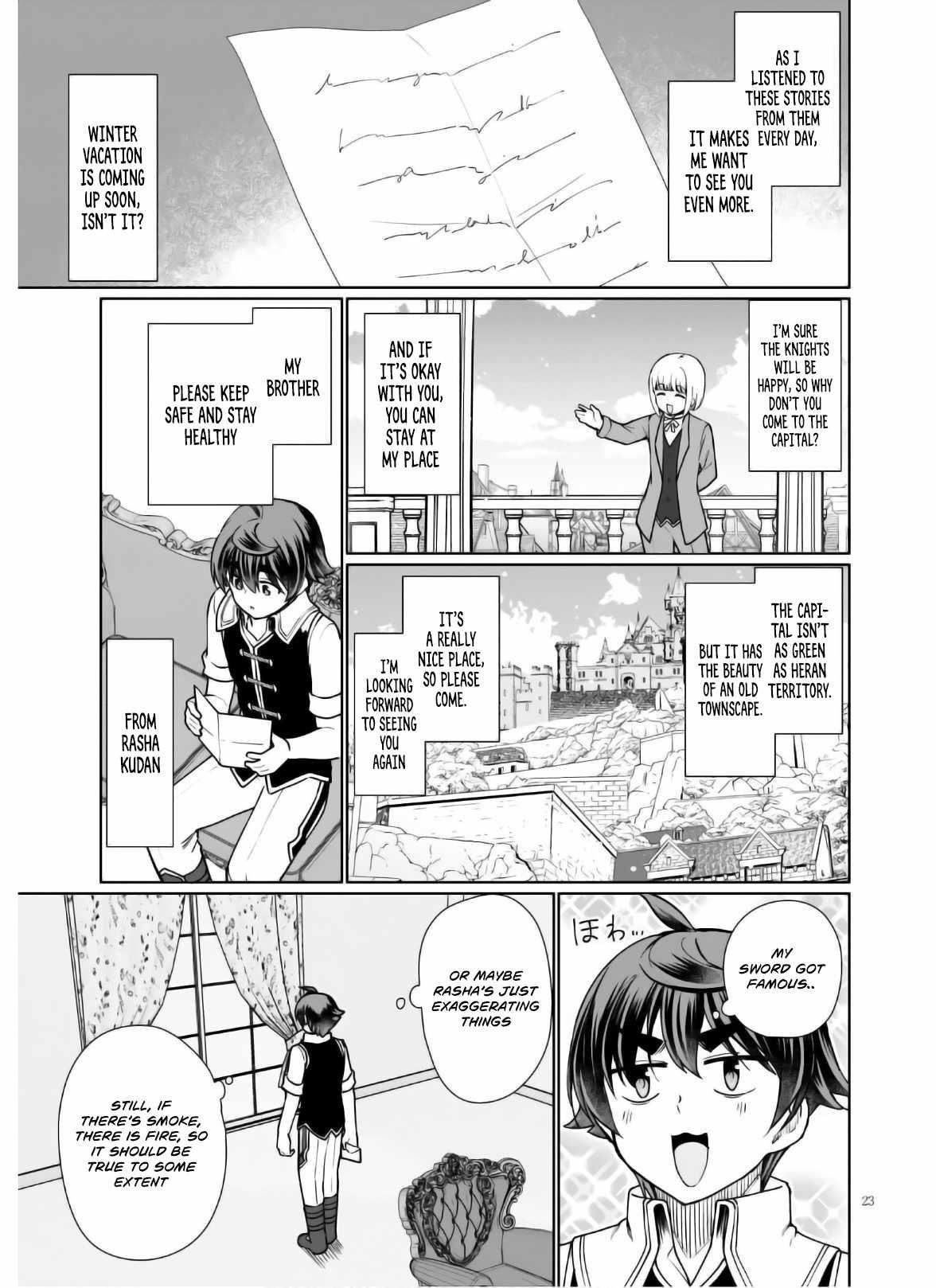 Botsuraku Youtei Nanode, Kajishokunin Wo Mezasu Chapter 45 - Page 23