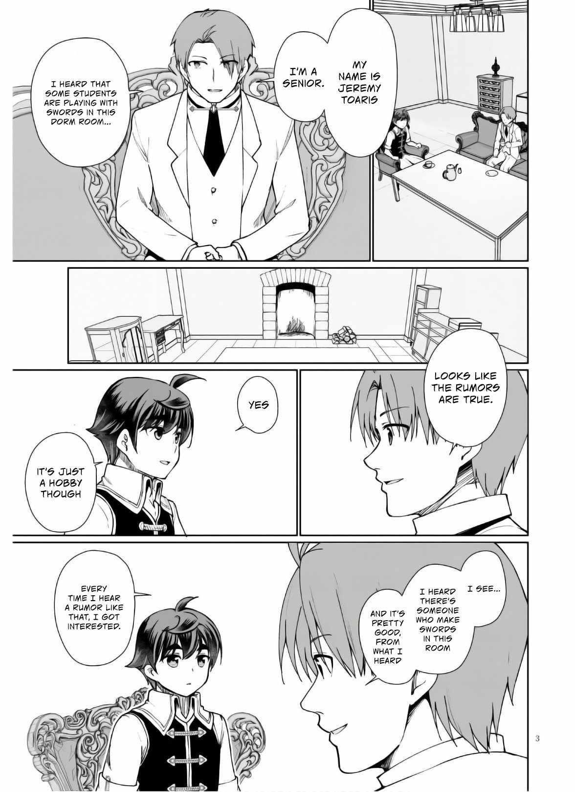 Botsuraku Youtei Nanode, Kajishokunin Wo Mezasu Chapter 45 - Page 3