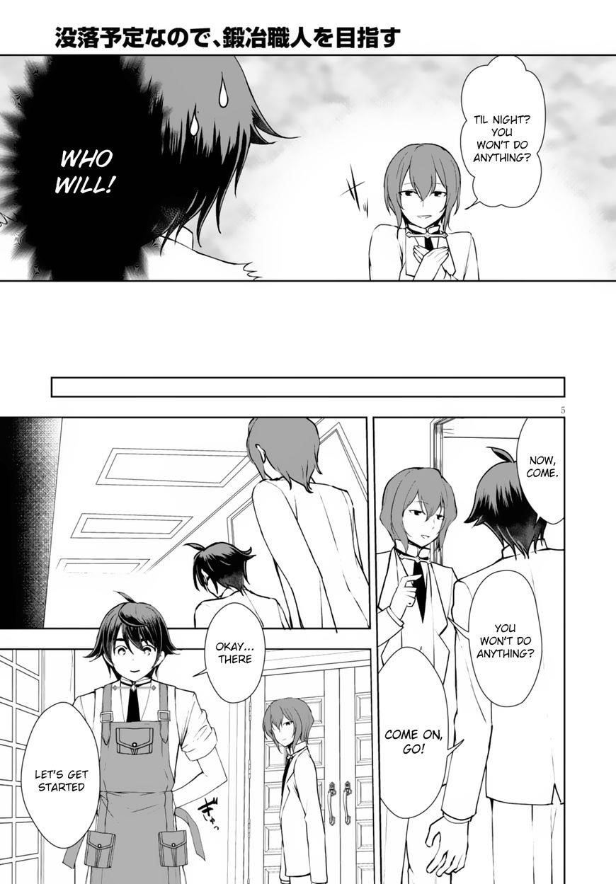 Botsuraku Youtei Nanode, Kajishokunin Wo Mezasu Chapter 9 - Page 6