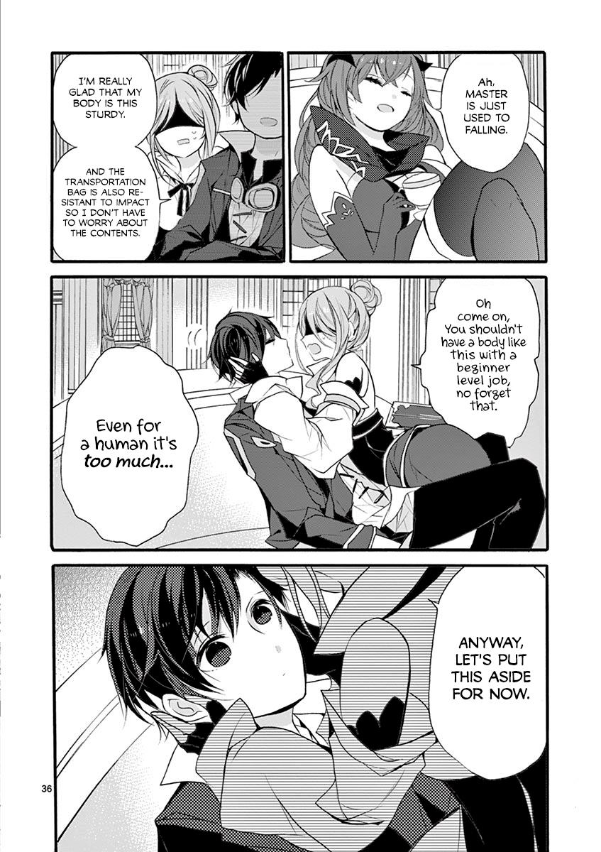 From The Strongest Job Of Dragon Knight, To The Beginner Job Carrier, Somehow, I Am Dependent On The Heroes Chapter 7 - Page 36