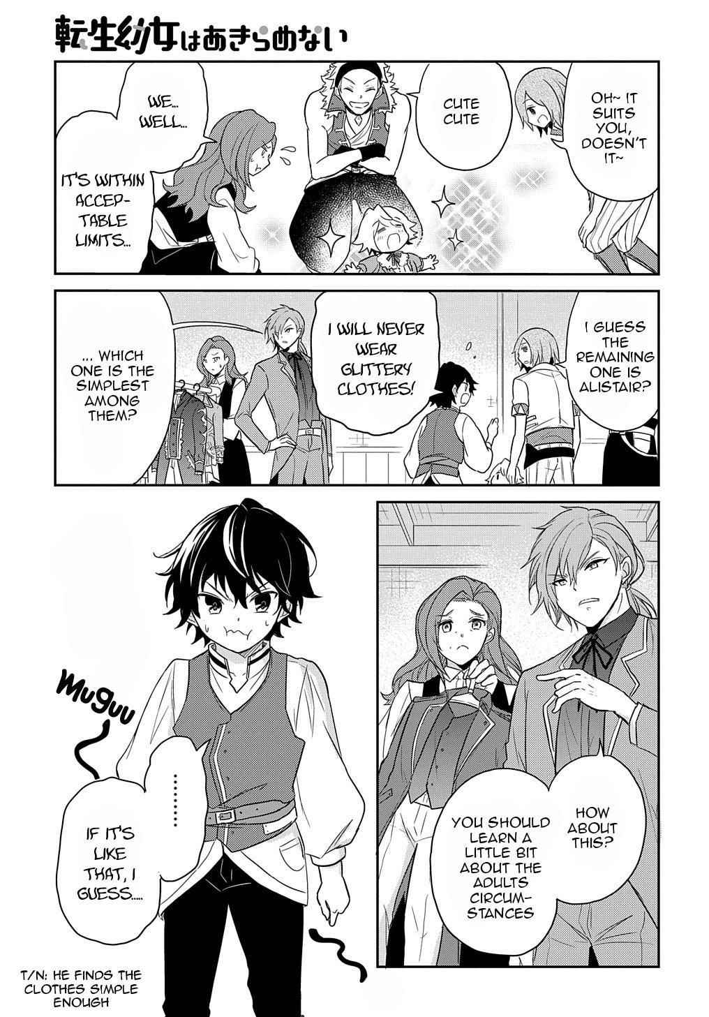 The Reborn Little Girl Won’t Give Up Chapter 28 - Page 7