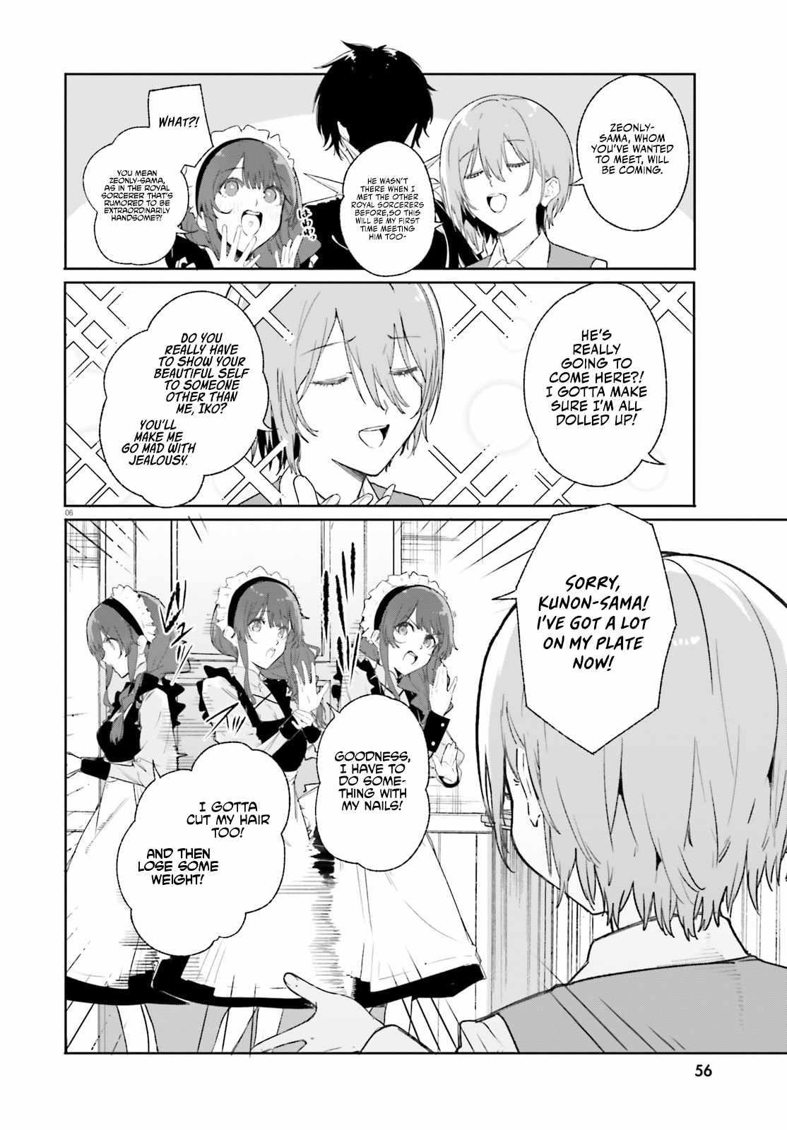 Kunon the Sorcerer Can See Through Chapter 10 - Page 6