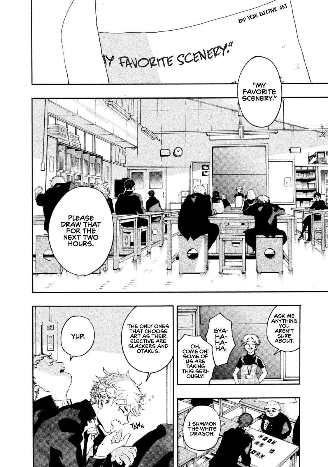 Blue Period Chapter 1 - Page 14