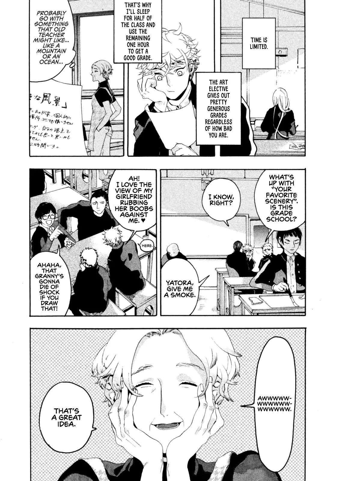 Blue Period Chapter 1 - Page 15