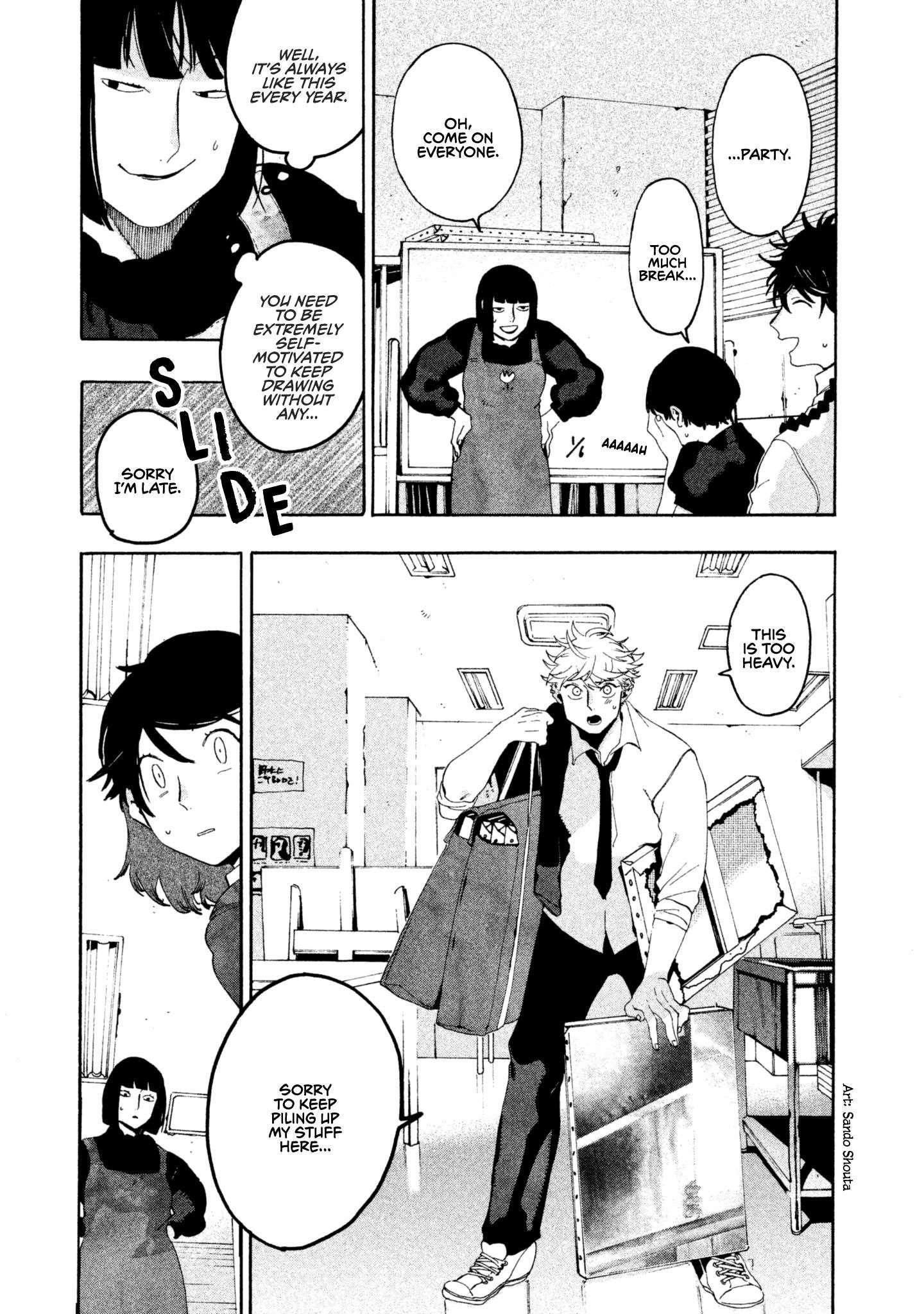 Blue Period Chapter 12 - Page 47