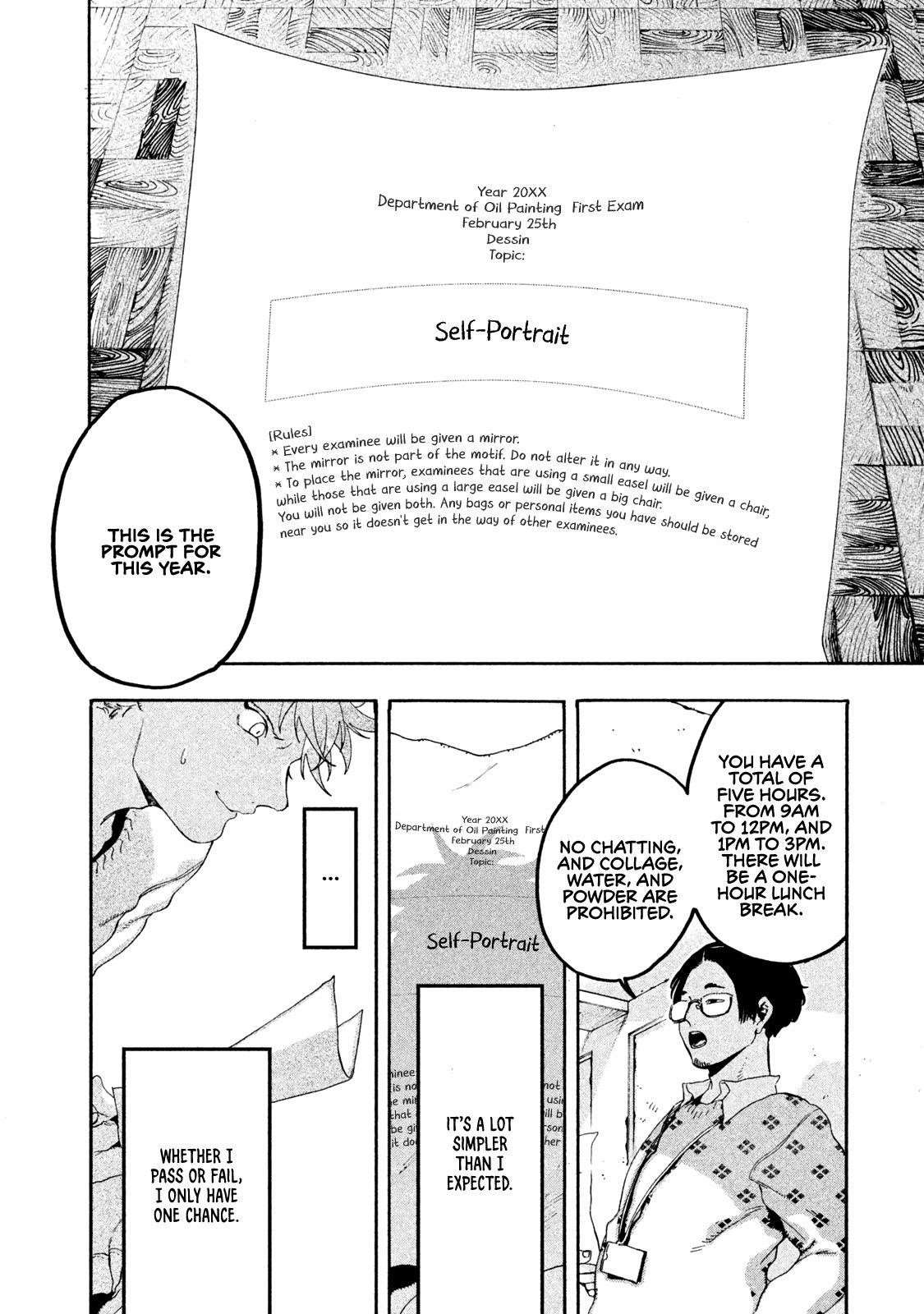 Blue Period Chapter 15 - Page 42