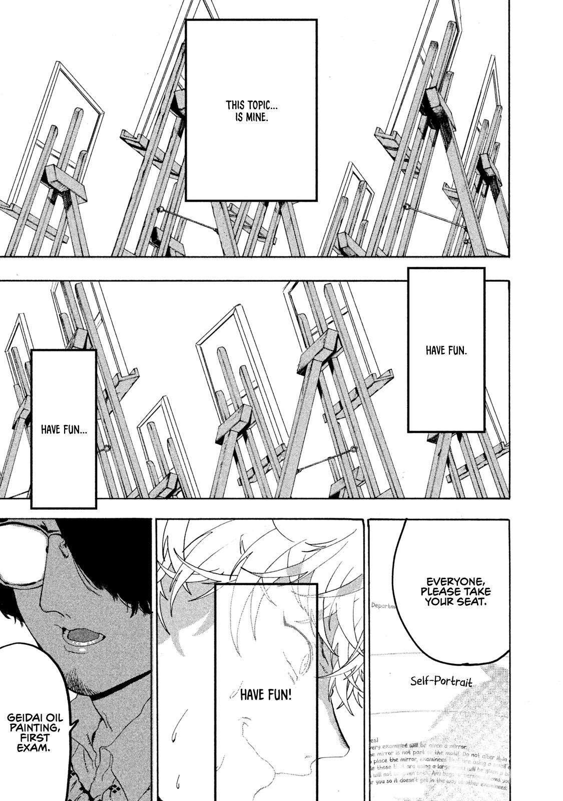 Blue Period Chapter 15 - Page 43